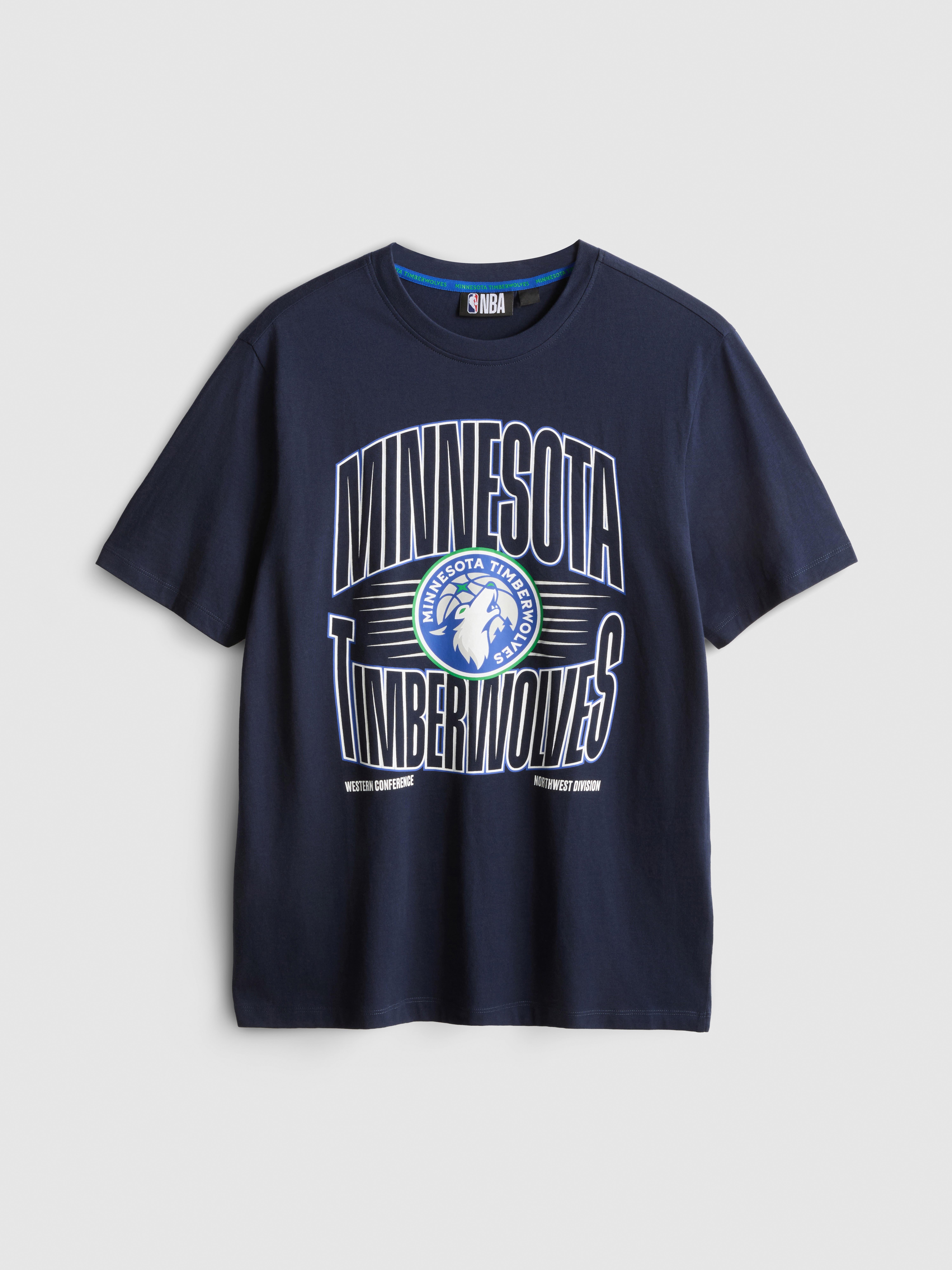 NBA Minnesota Timberwolves Pure Cotton Graphic T-Shirt
