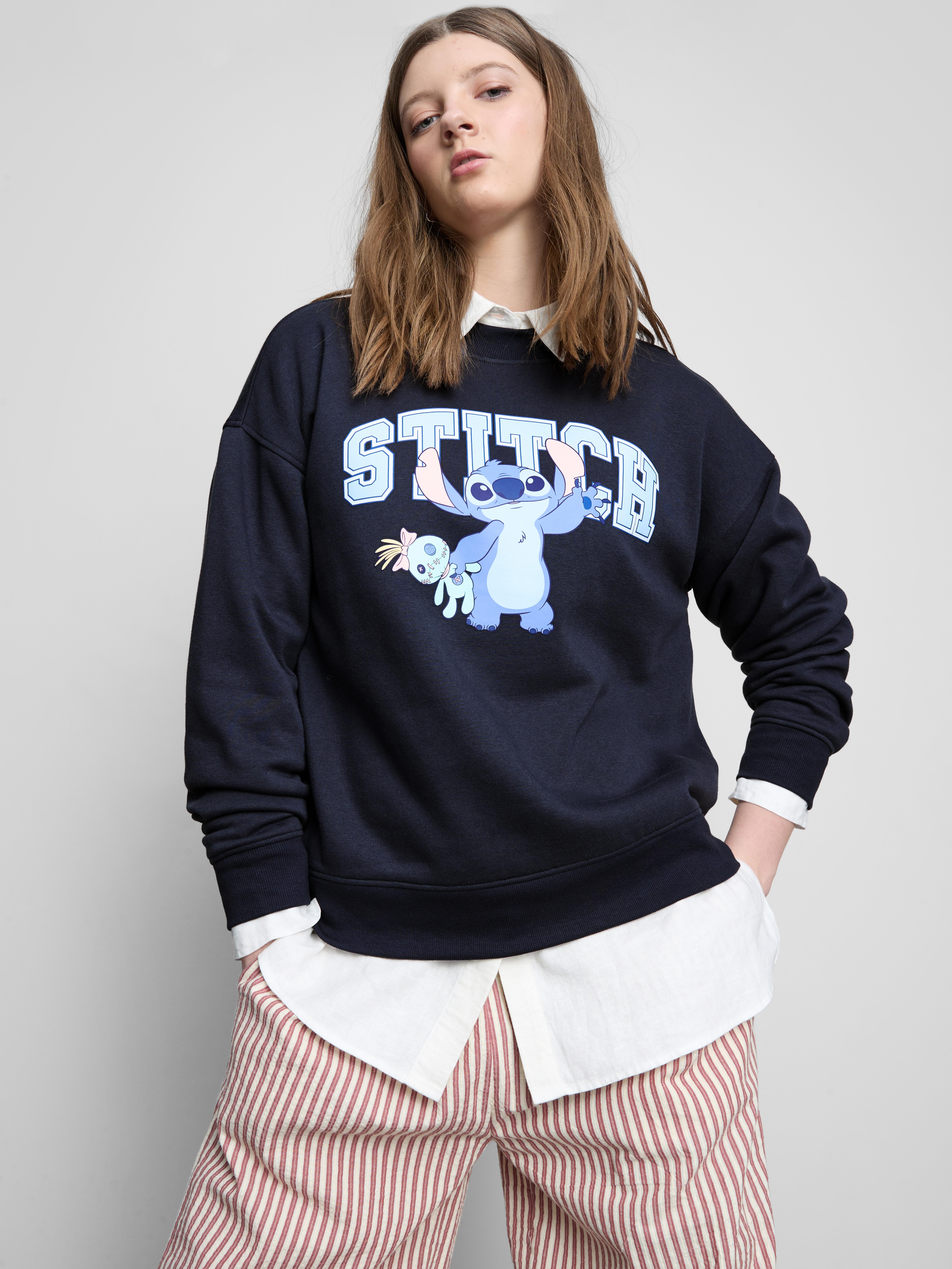 Disney's Stitch Graphic Relaxed Sweatshirt