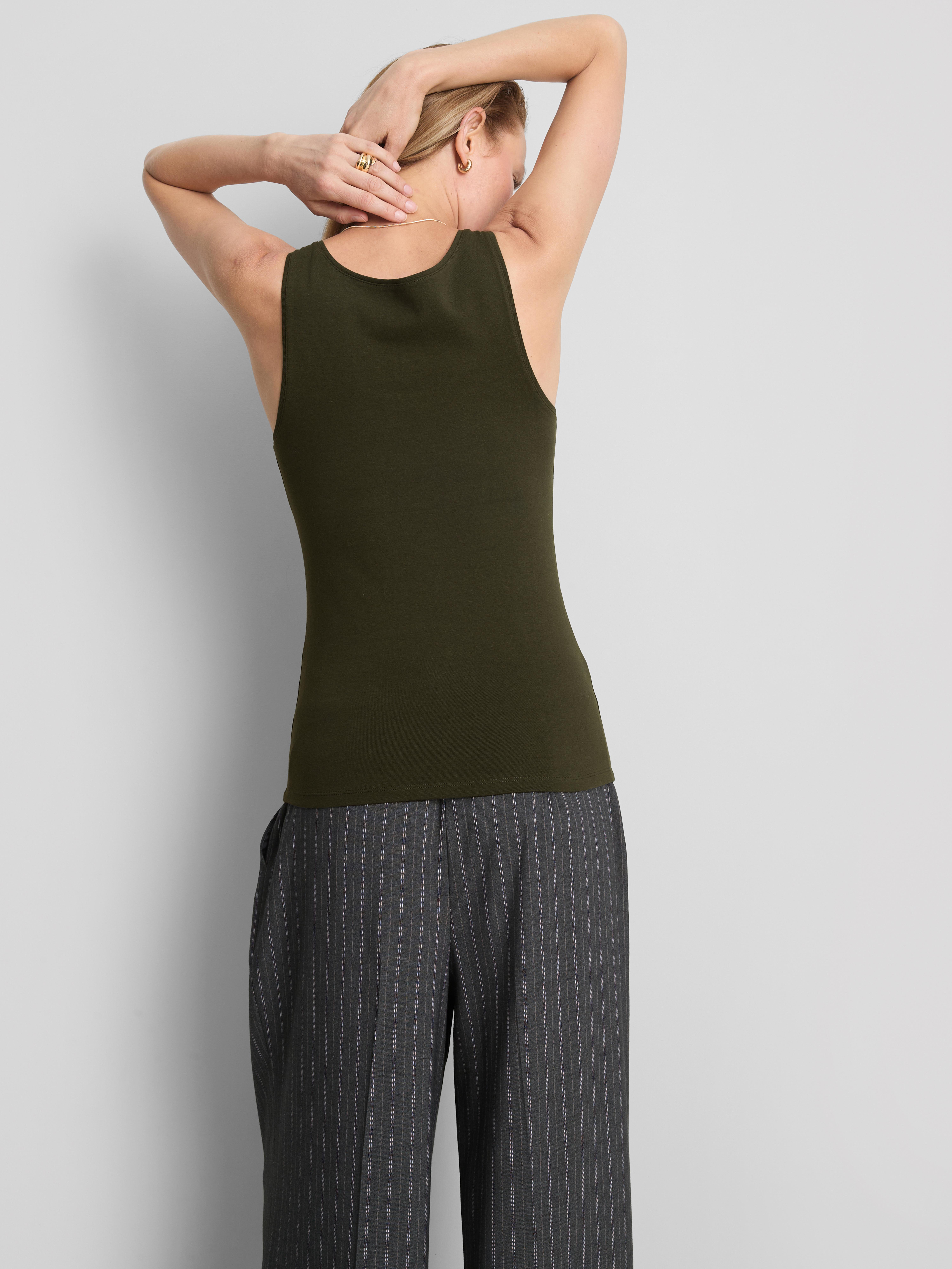 Cotton Rich Stretch Tank