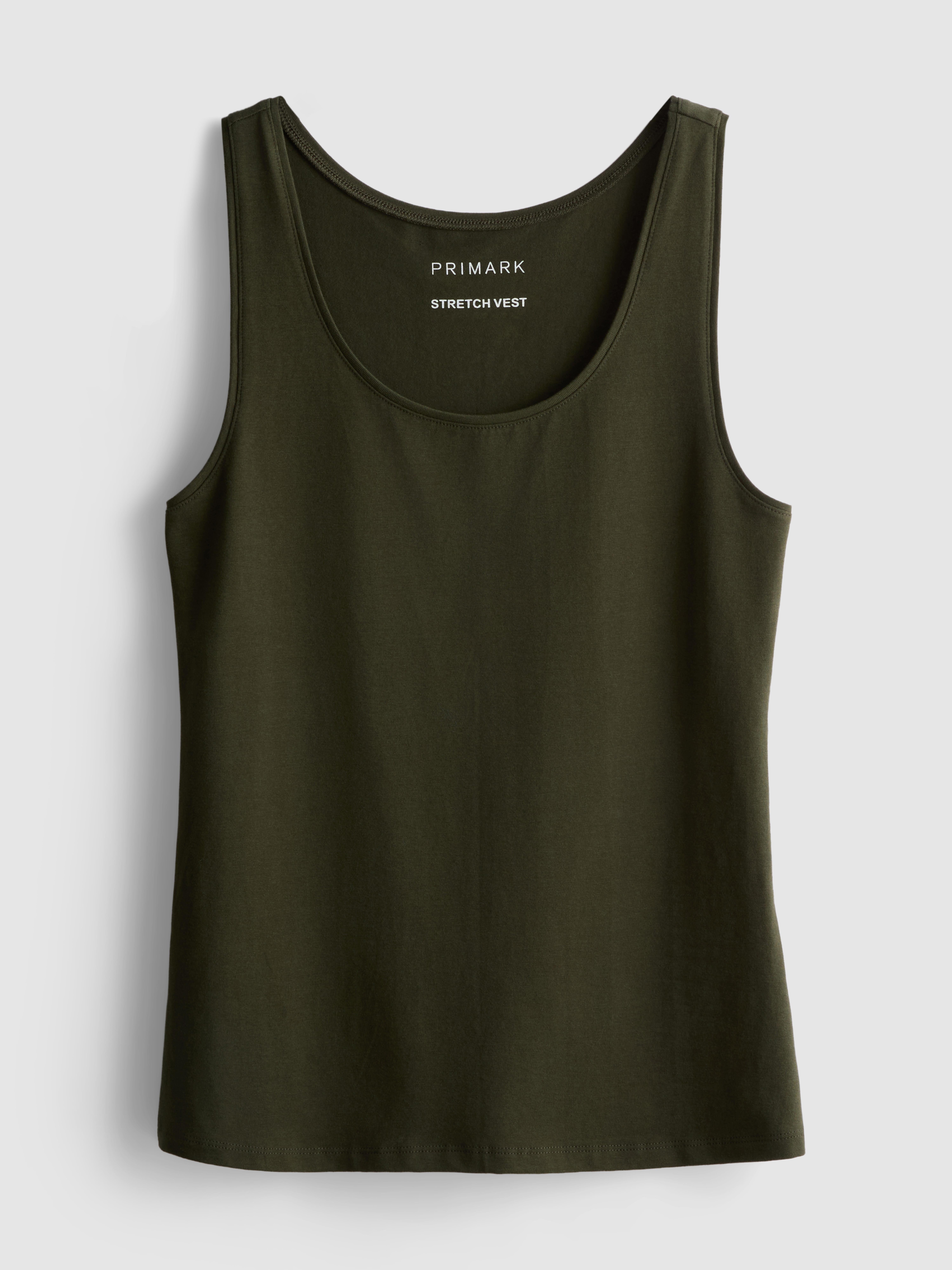 Cotton Rich Stretch Tank