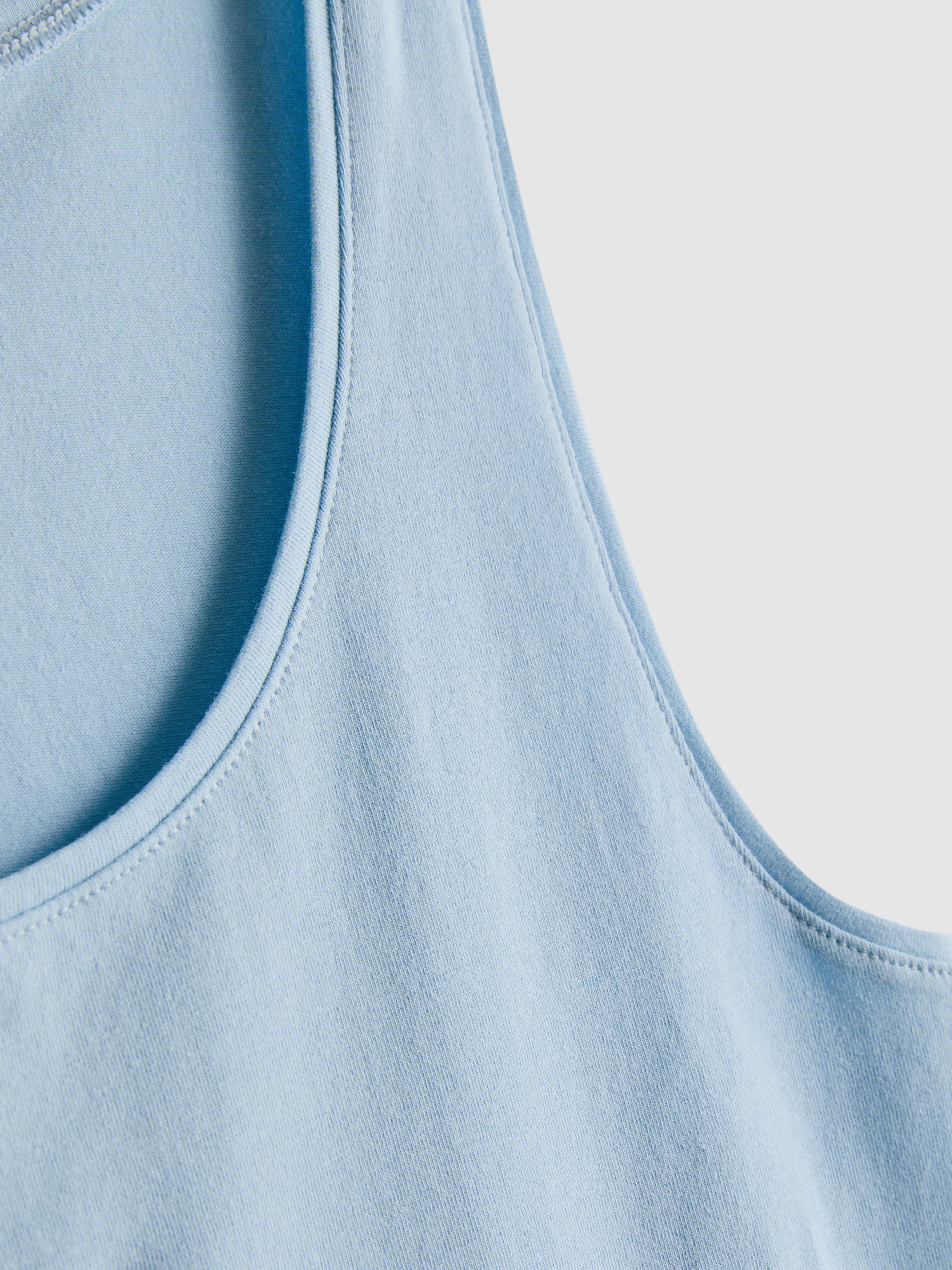 Cotton Rich Stretch Tank