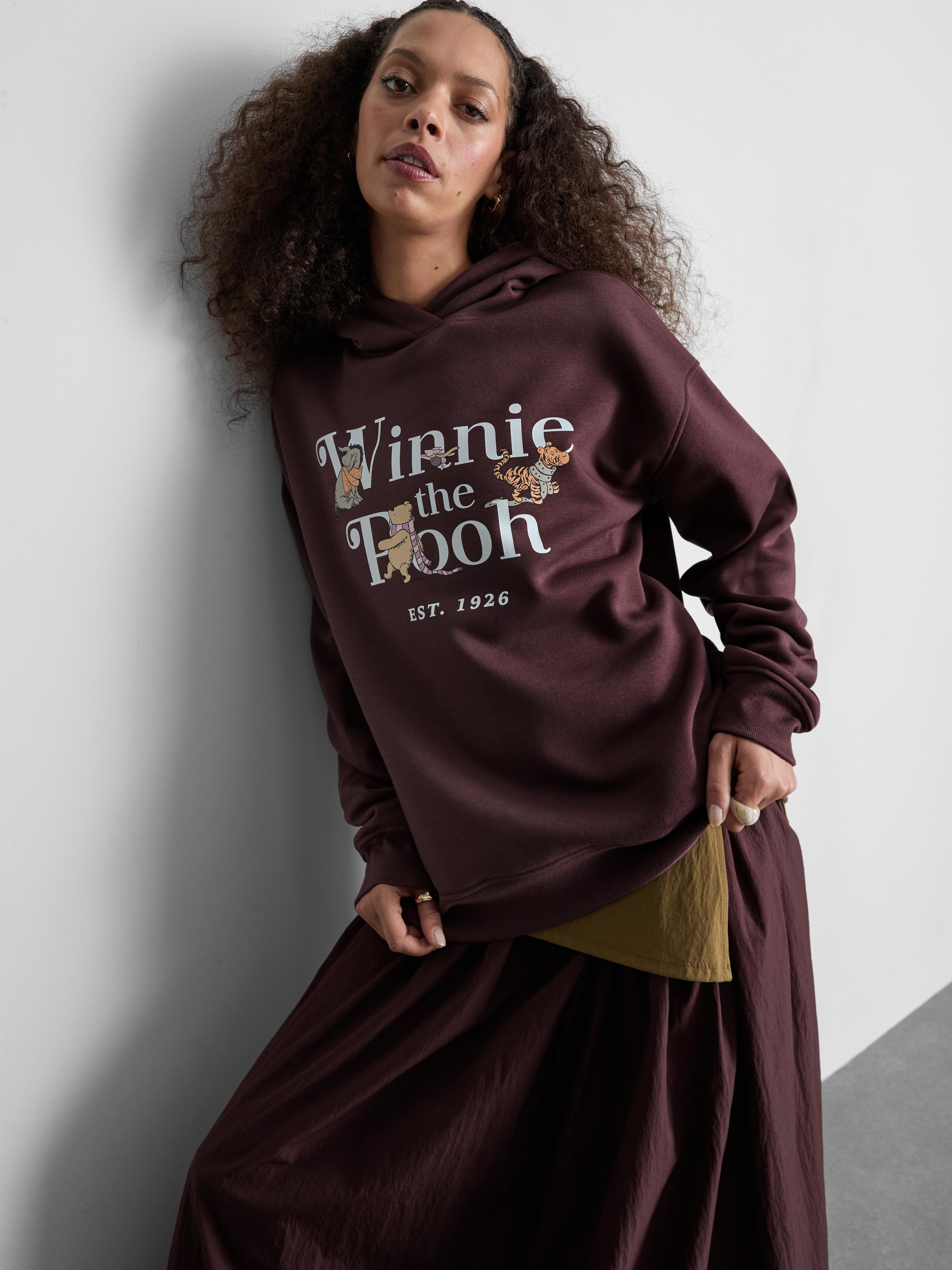 Disney's Winnie the Pooh Cotton-Blend Graphic Hoodie