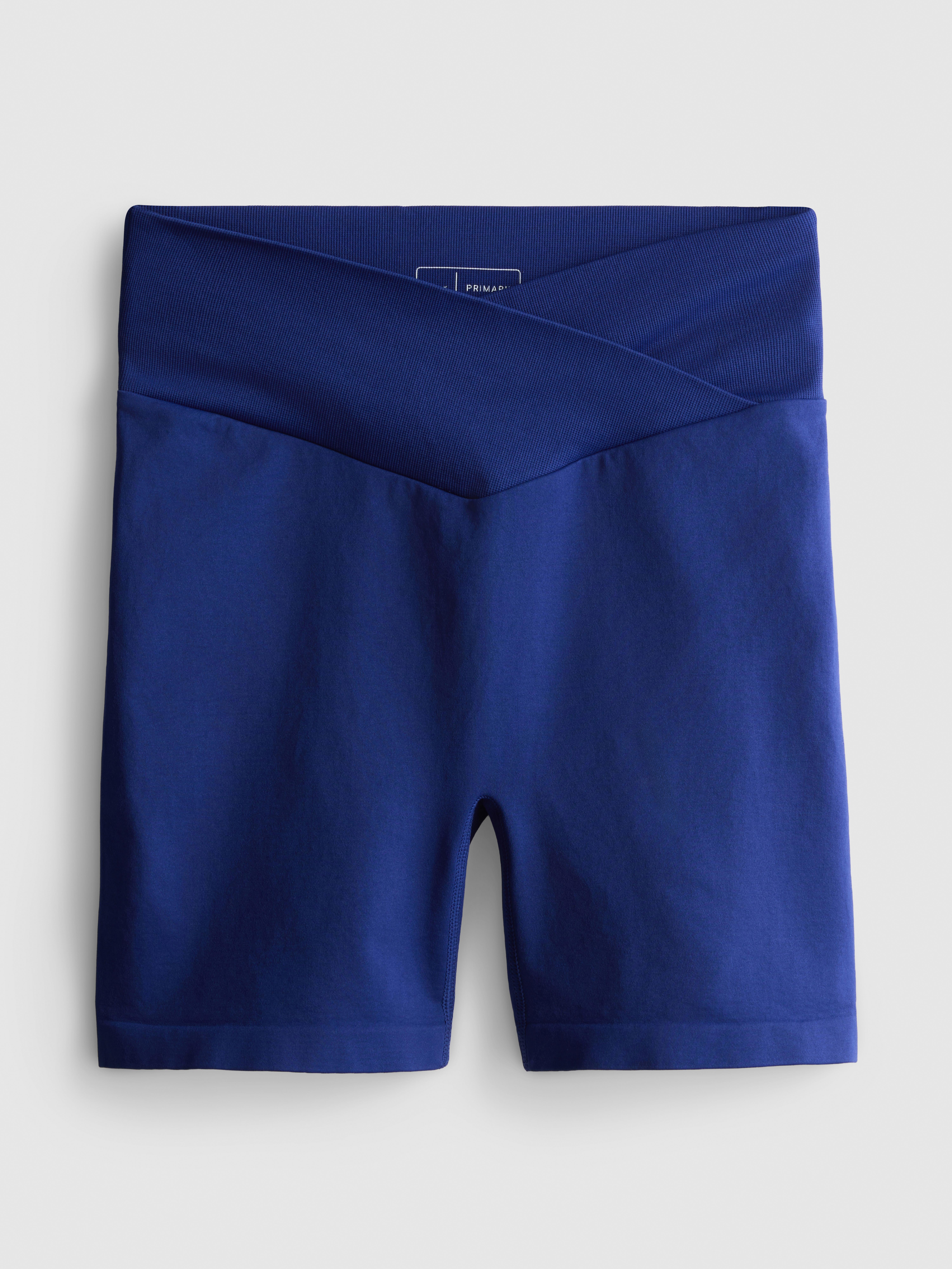 Short de sport croisé sans coutures