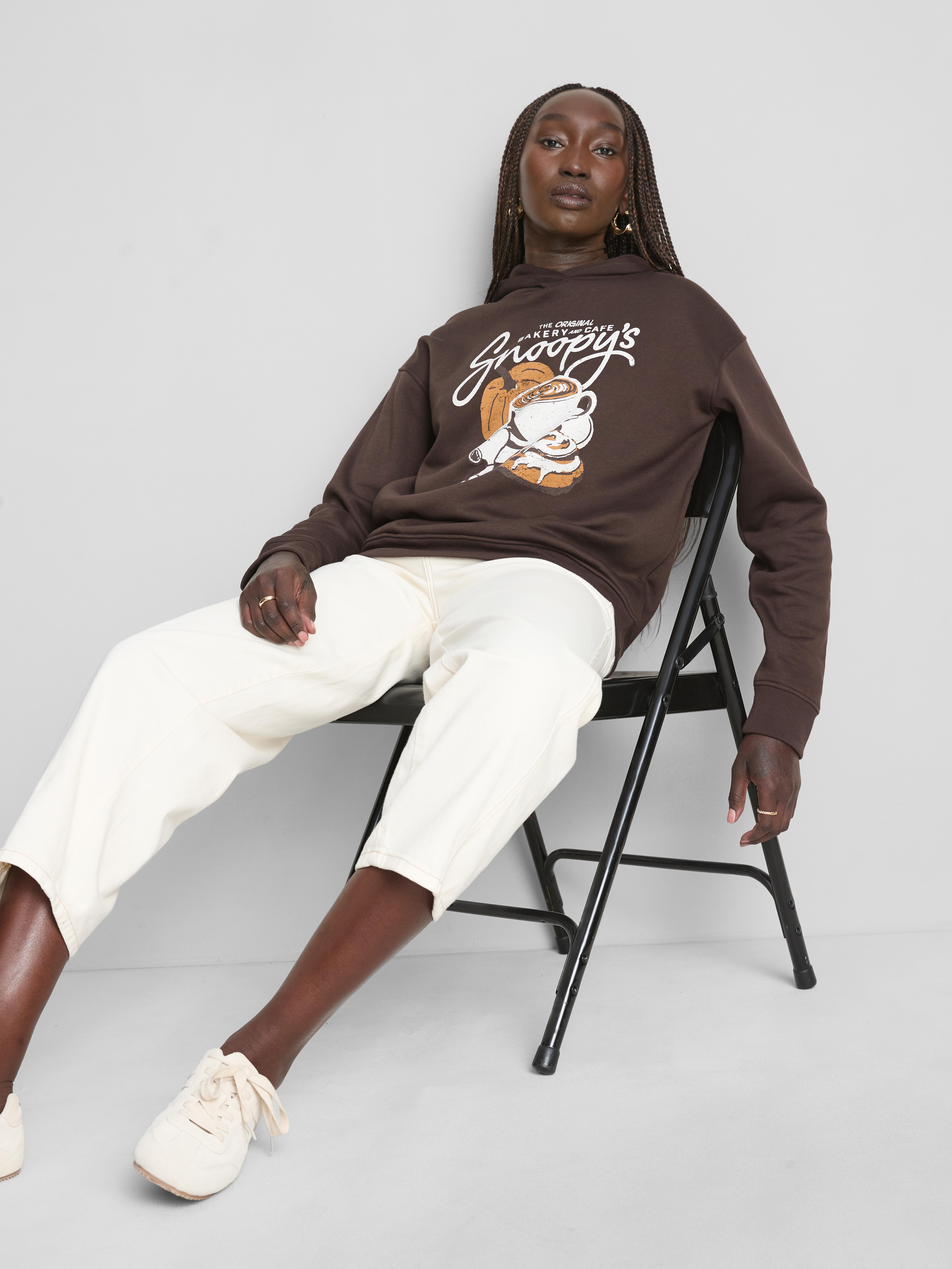 Sudadera con capucha y estampado de Snoopy