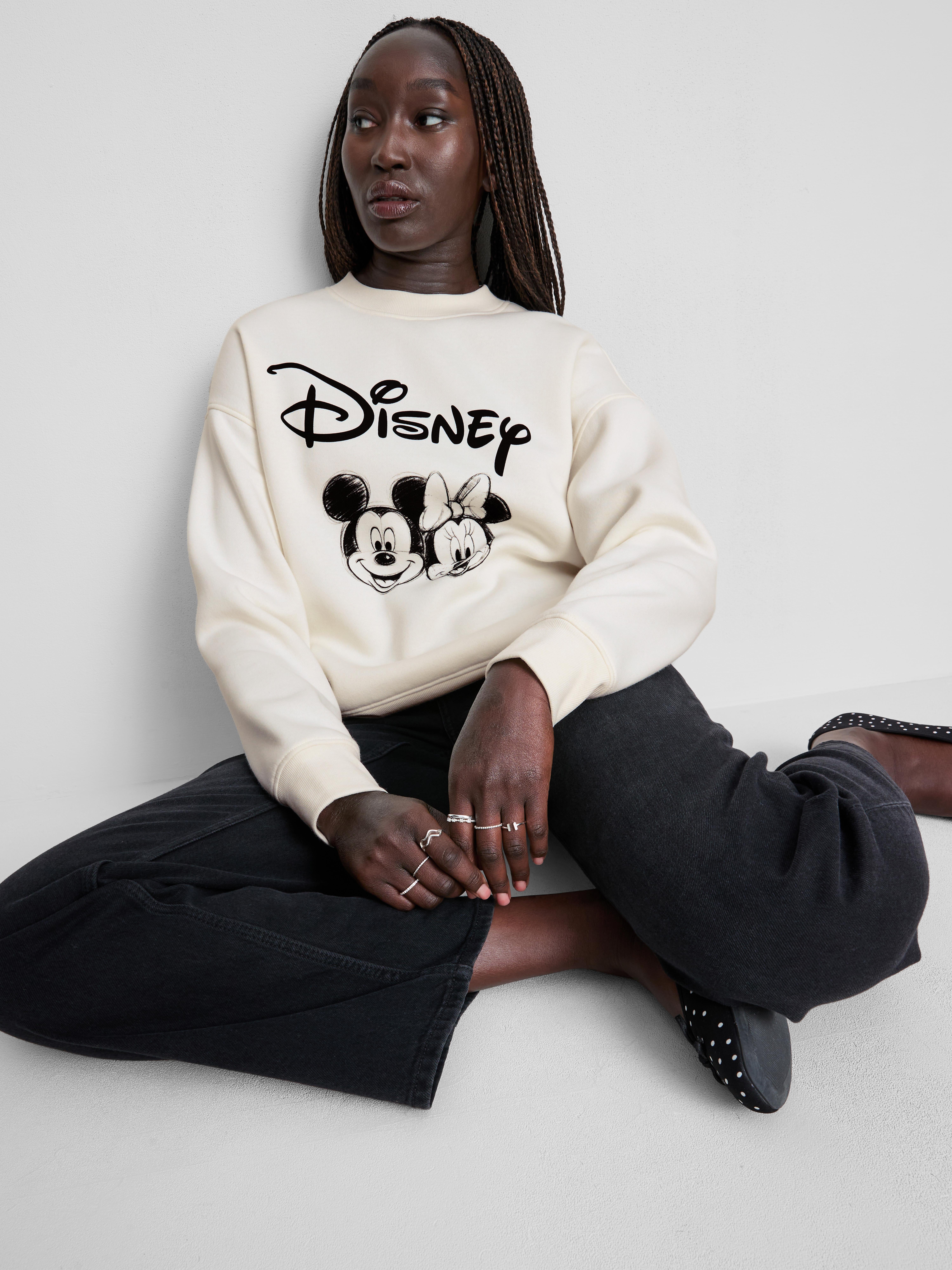 Disney's Mickey And Minnie Mouse Graphic Sweatshirt