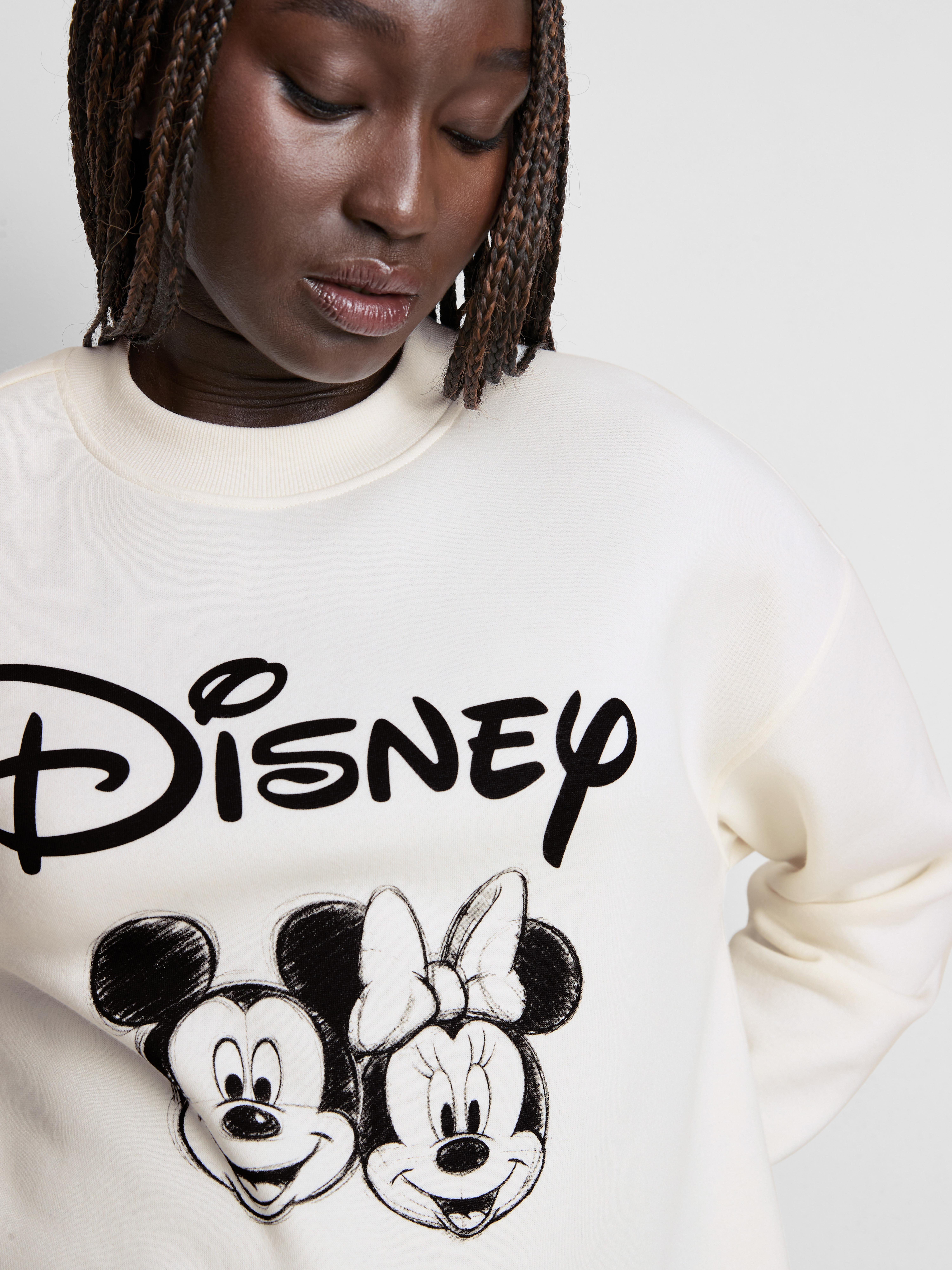 Disney's Mickey And Minnie Mouse Graphic Sweatshirt