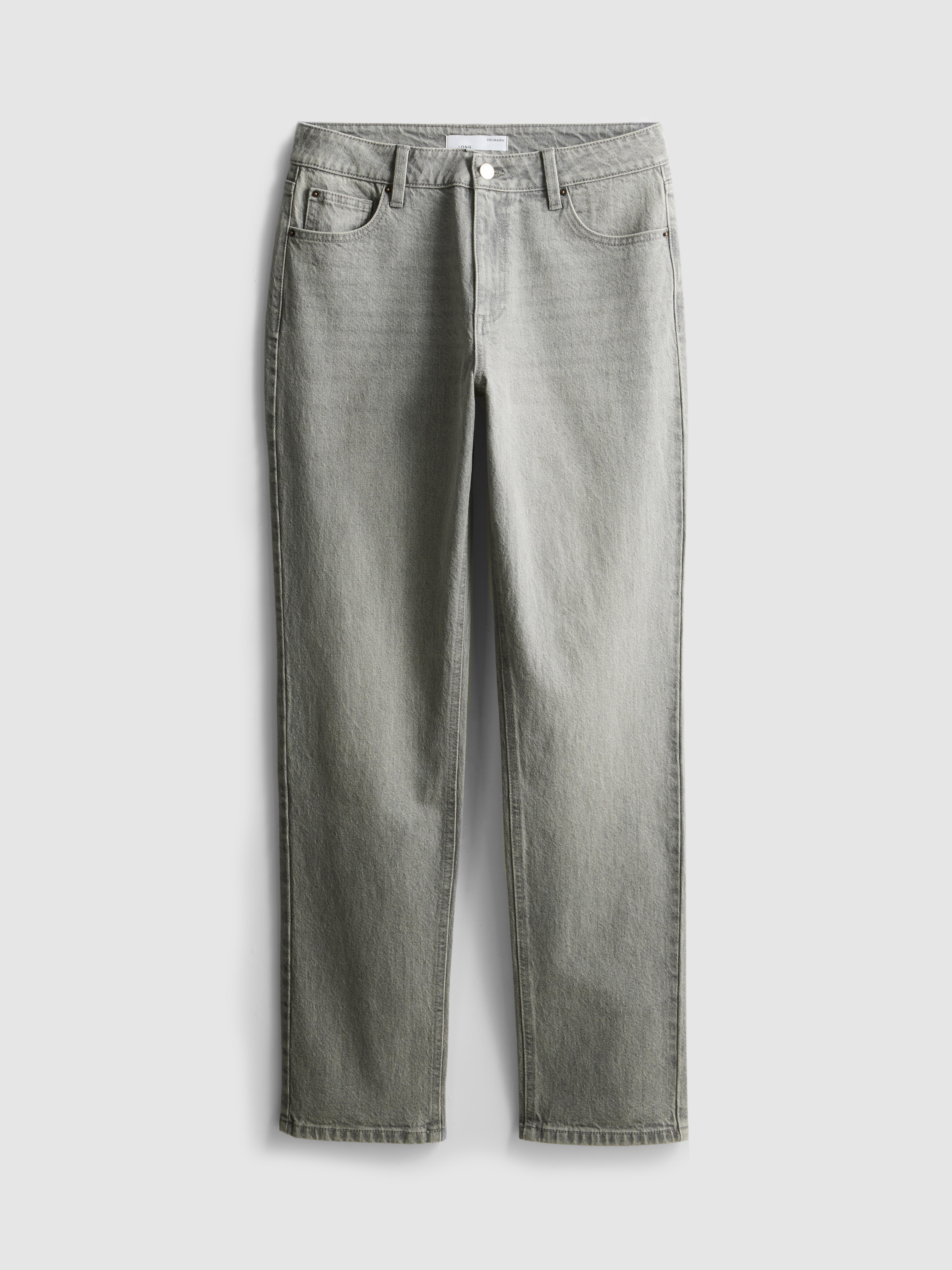 Strakke jeans met rechte pijpen