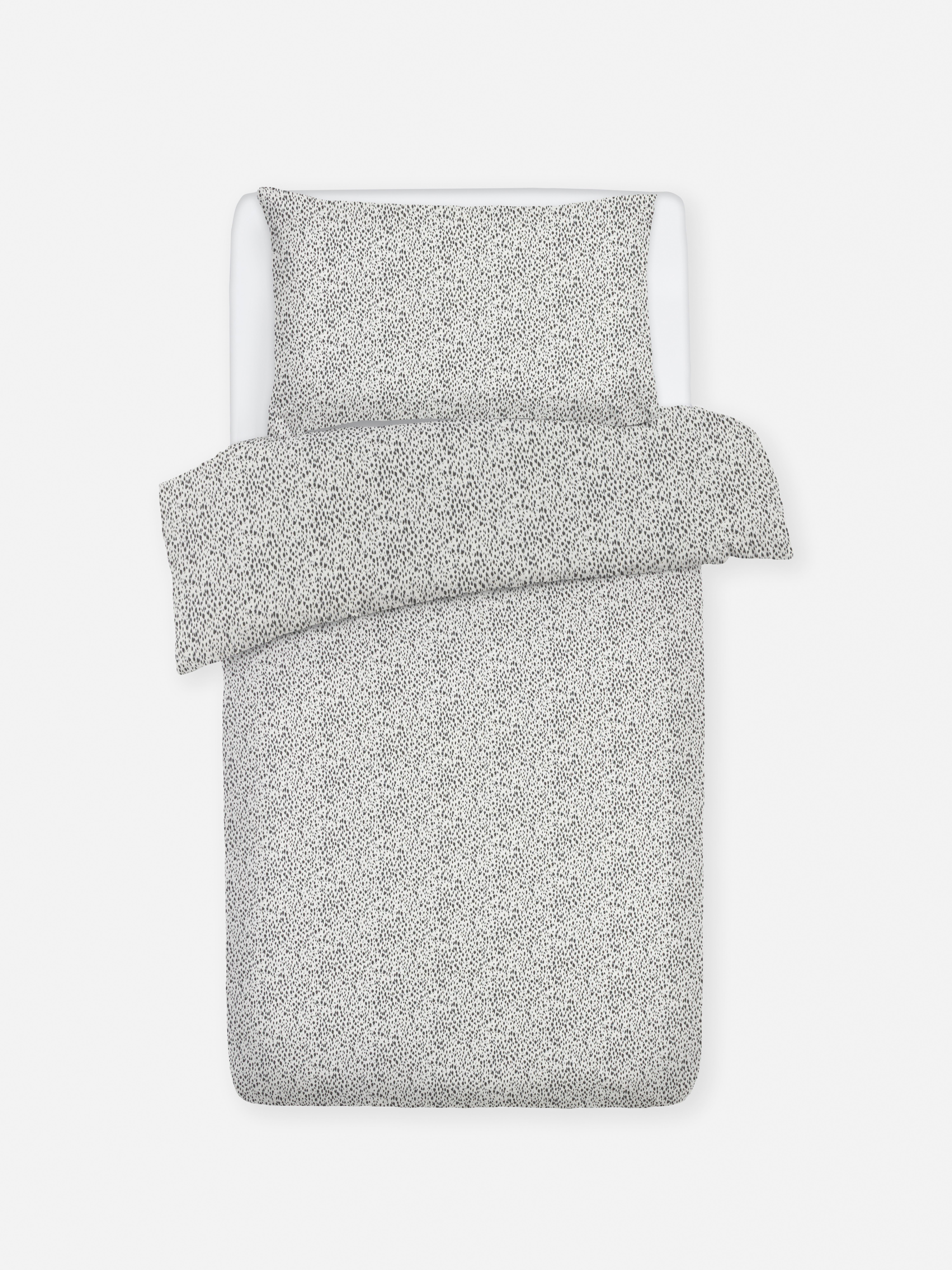 Animal Pattern Brushed Cotton Single Duvet Cover Set