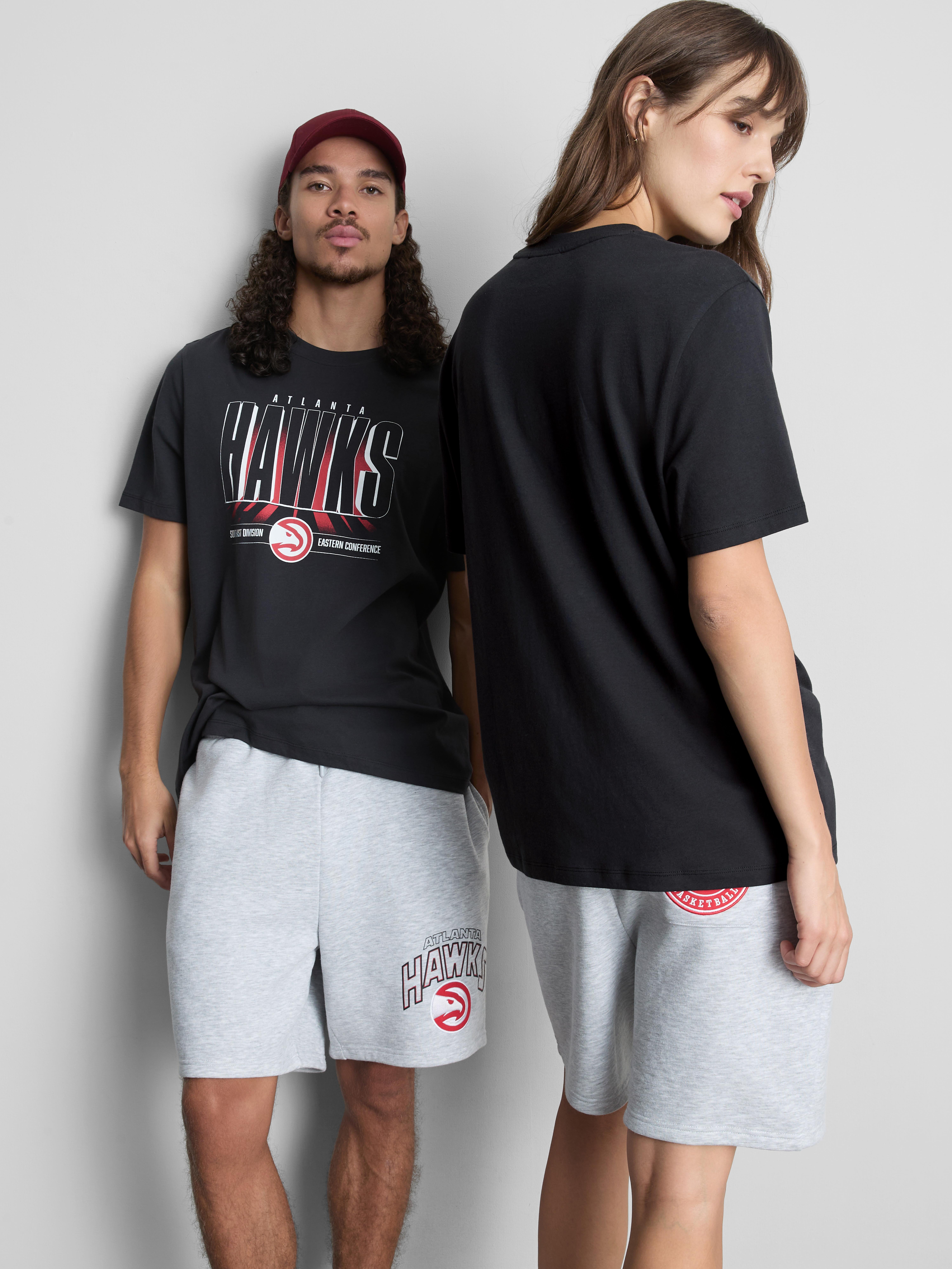 NBA Atlanta Hawks Pure Cotton Graphic T-Shirt