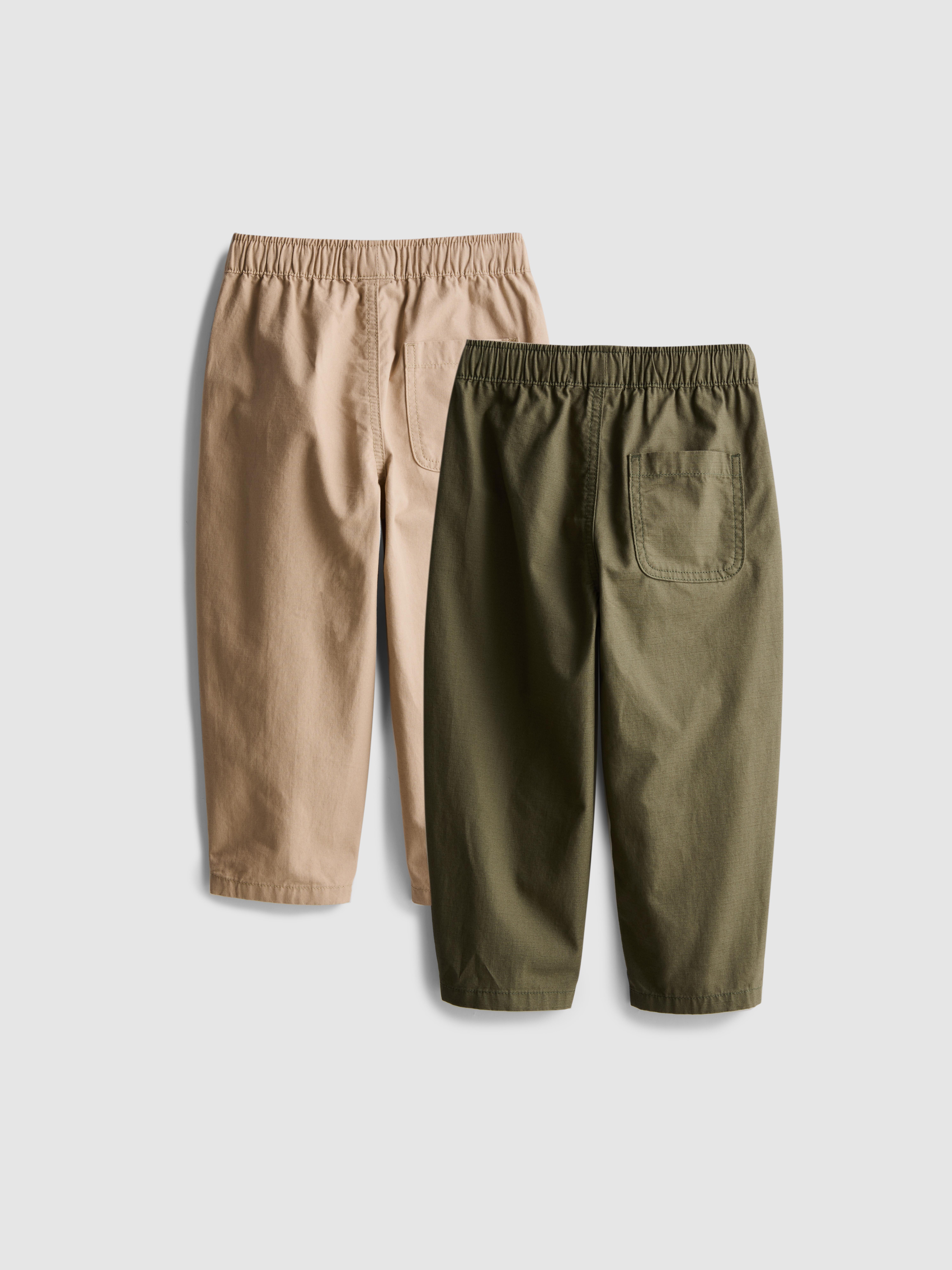 1-9yrs | 2pk Pure Cotton Pants