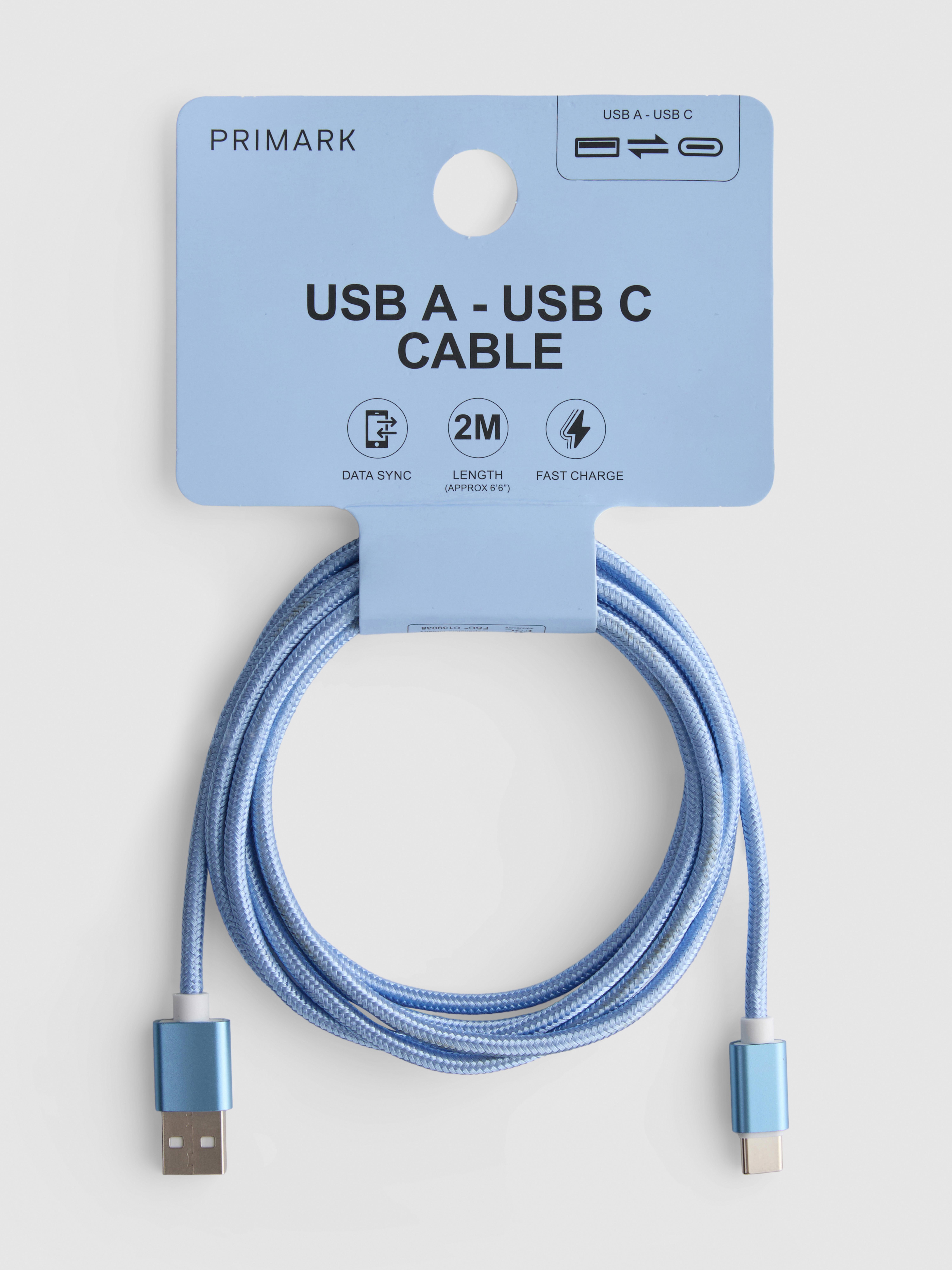 Cavo da 2 m da USB A a USB C