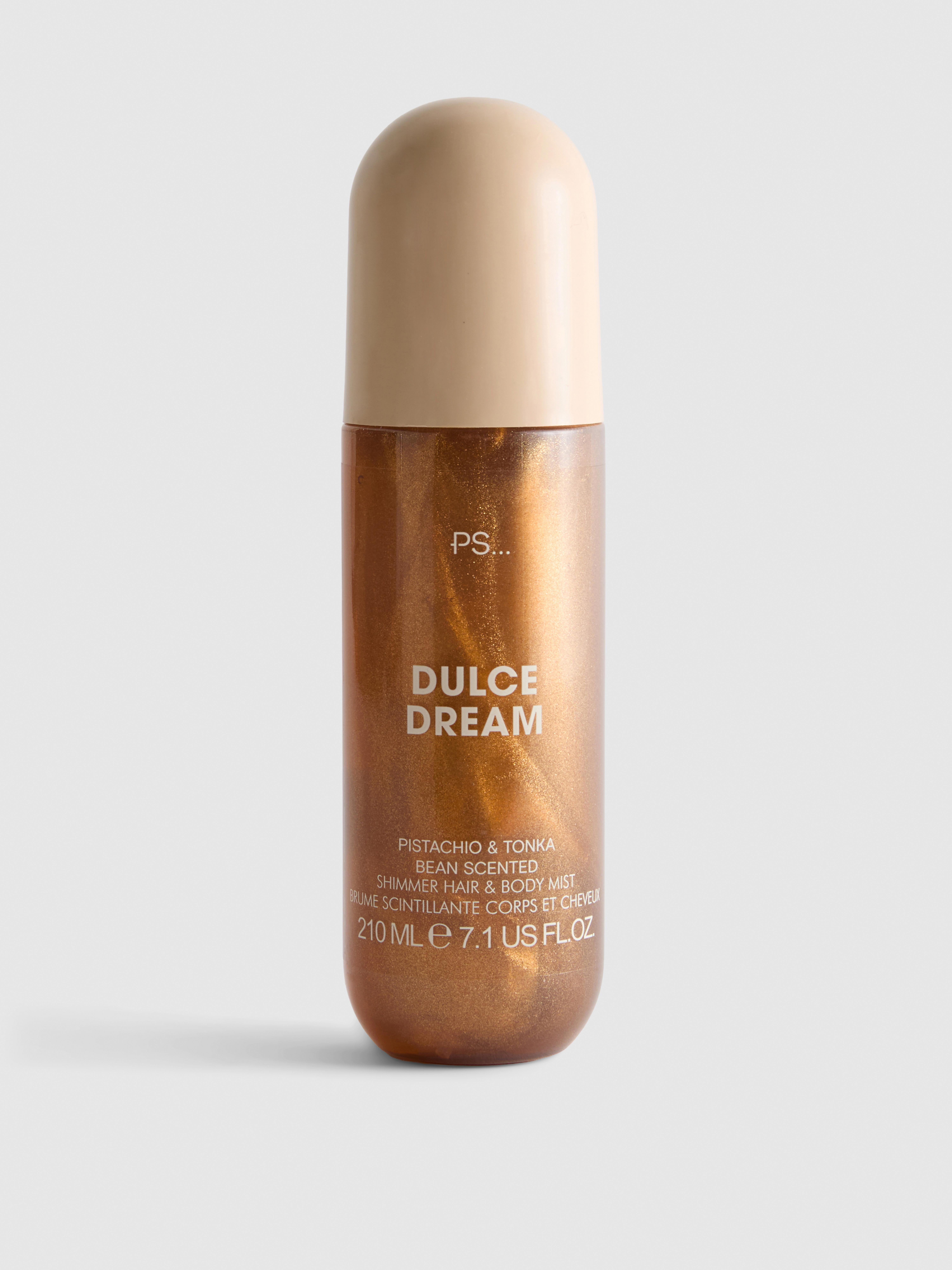 PS... Glanzende haar- en lichaamsspray, 210 ml Bruin