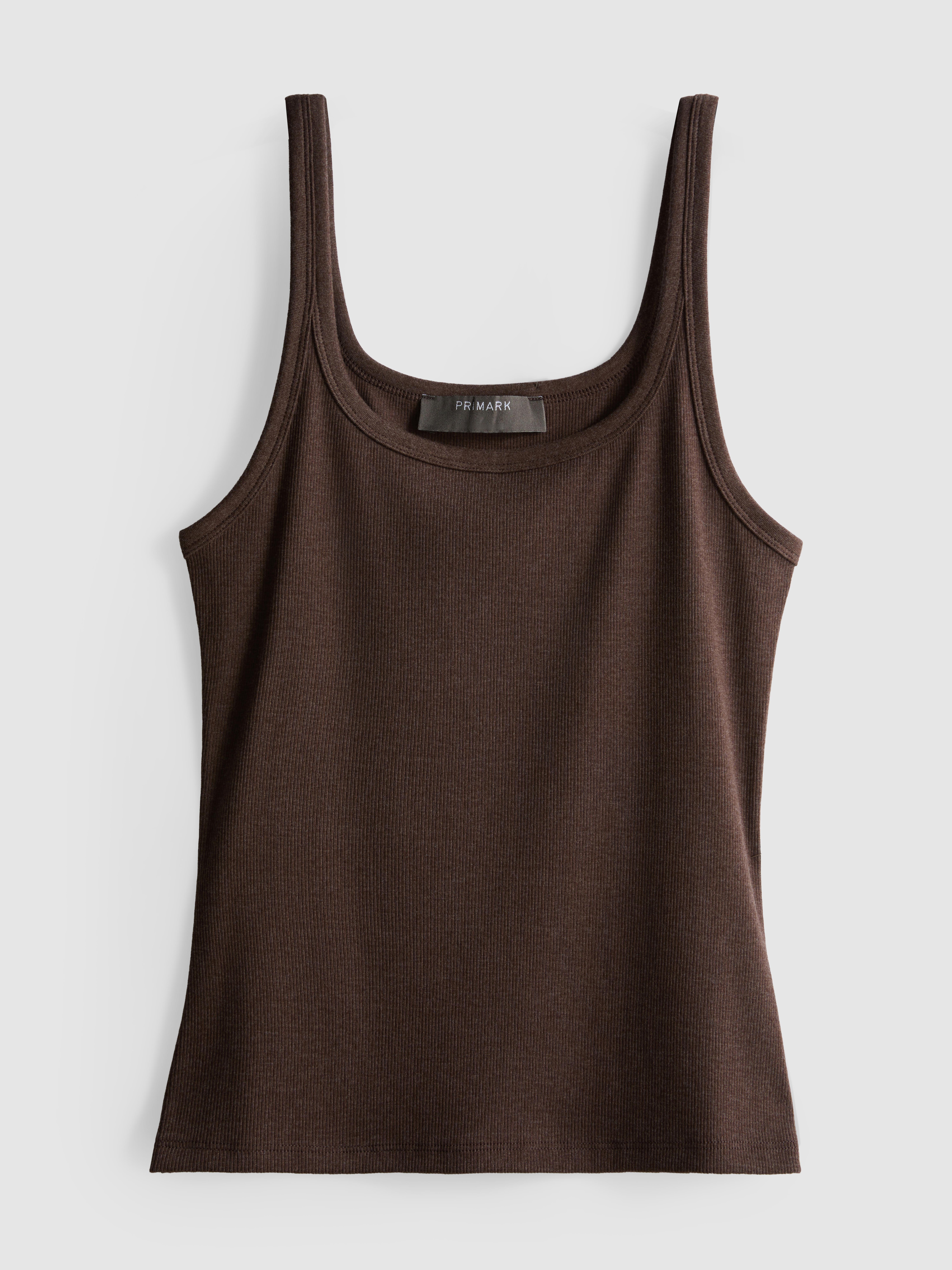 Cotton Rich Ribbed Tank Top