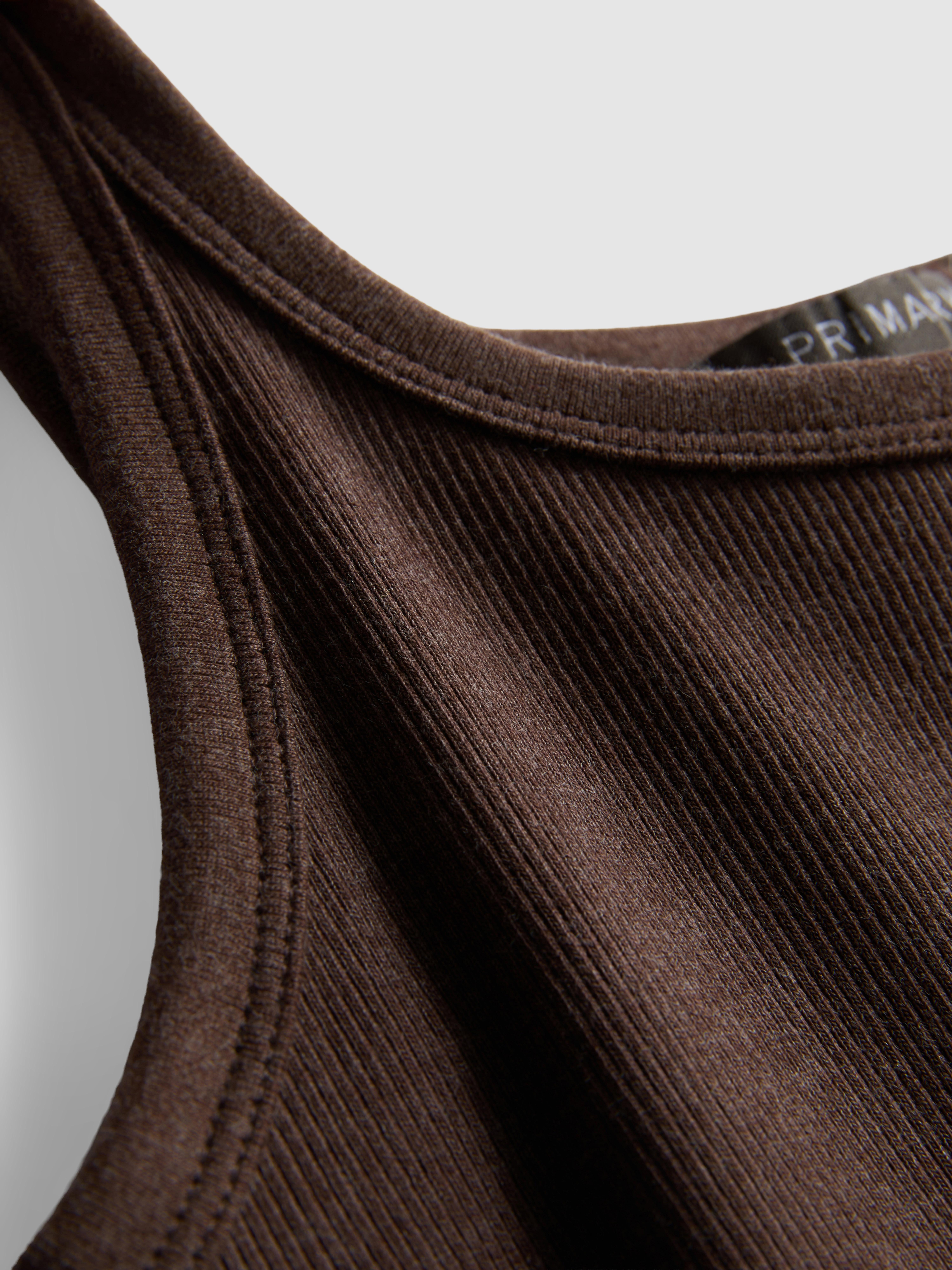 Cotton Rich Ribbed Tank Top