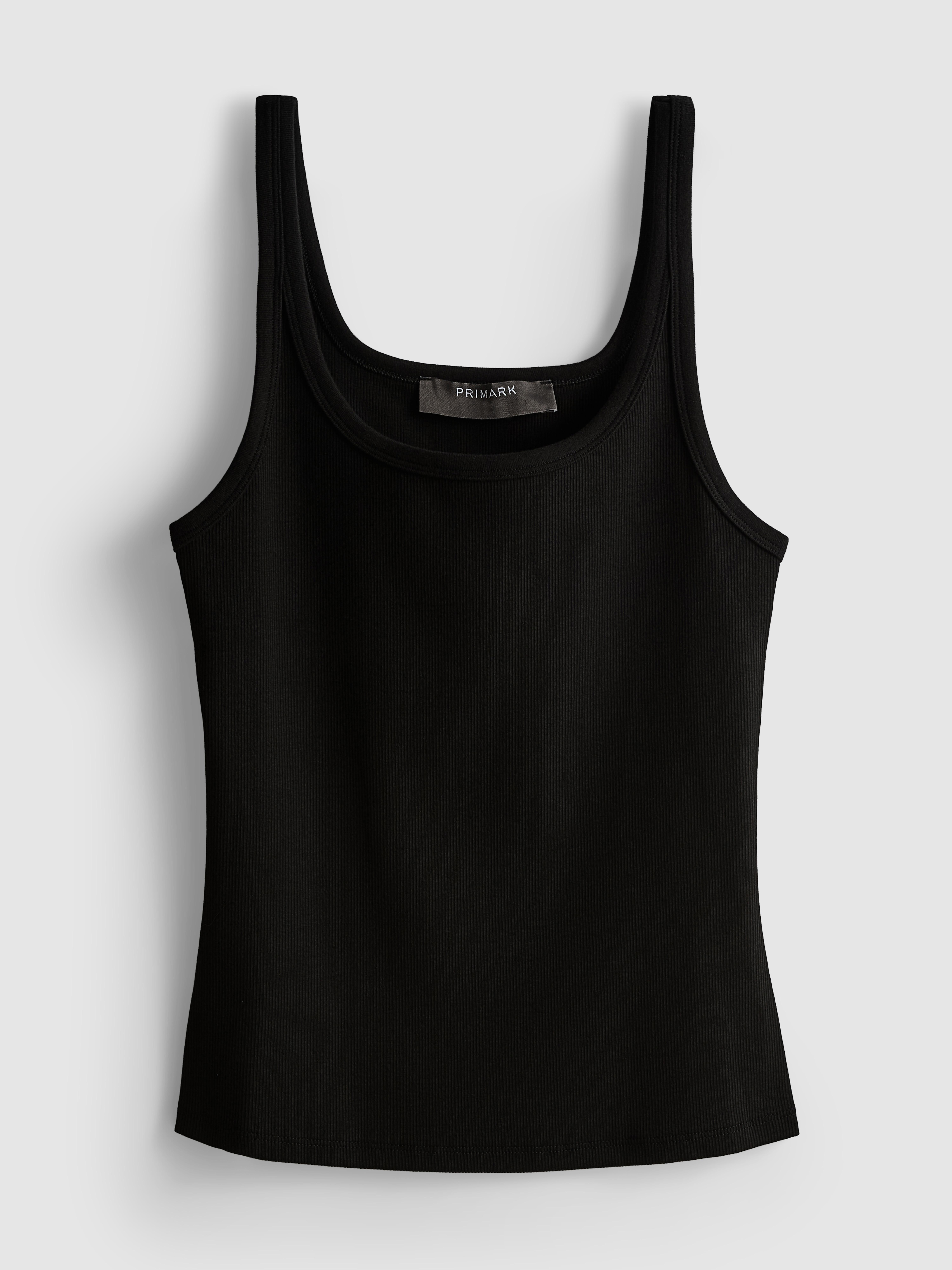 Cotton Rich Ribbed Tank Top