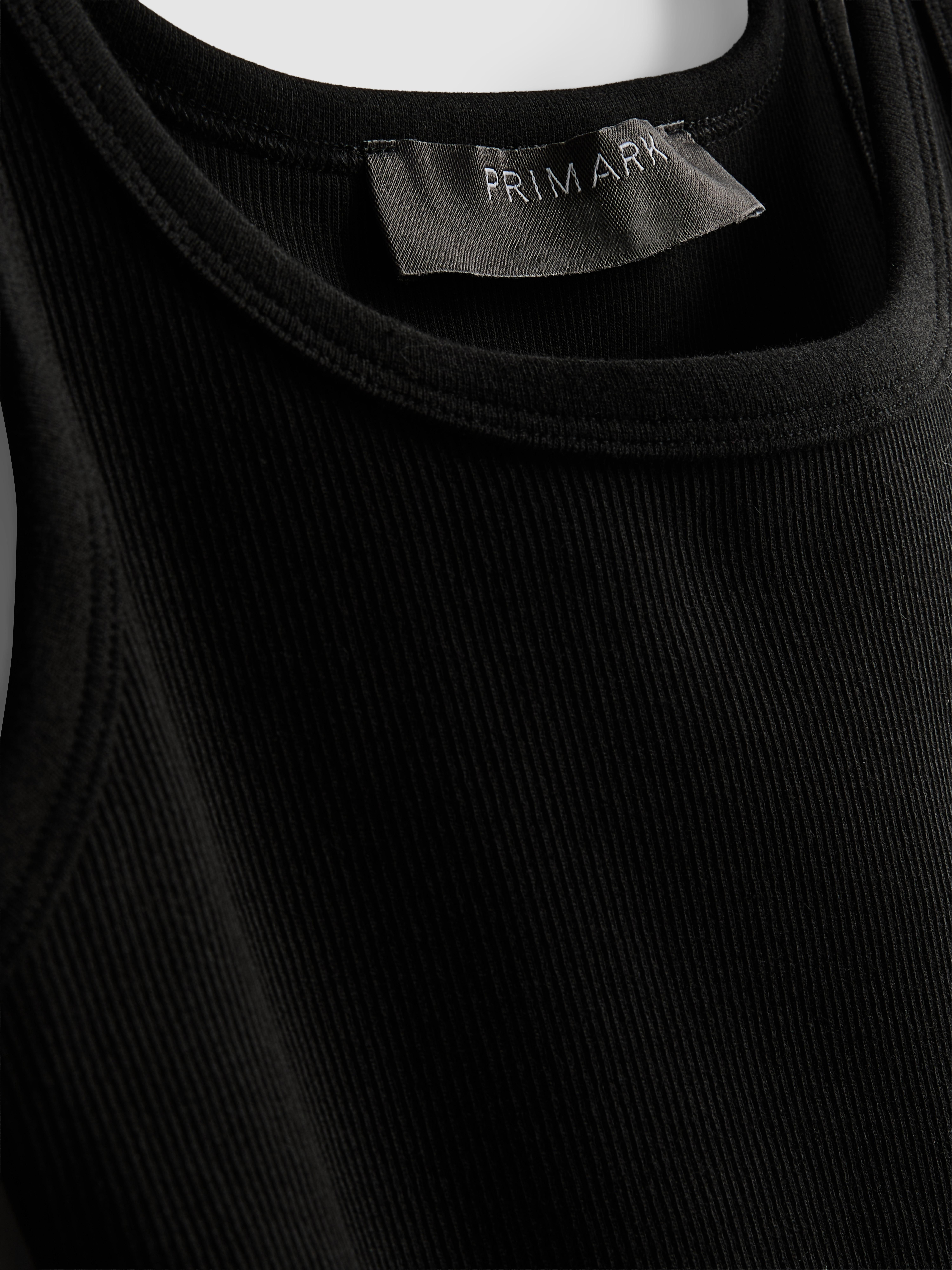 Cotton Rich Ribbed Tank Top