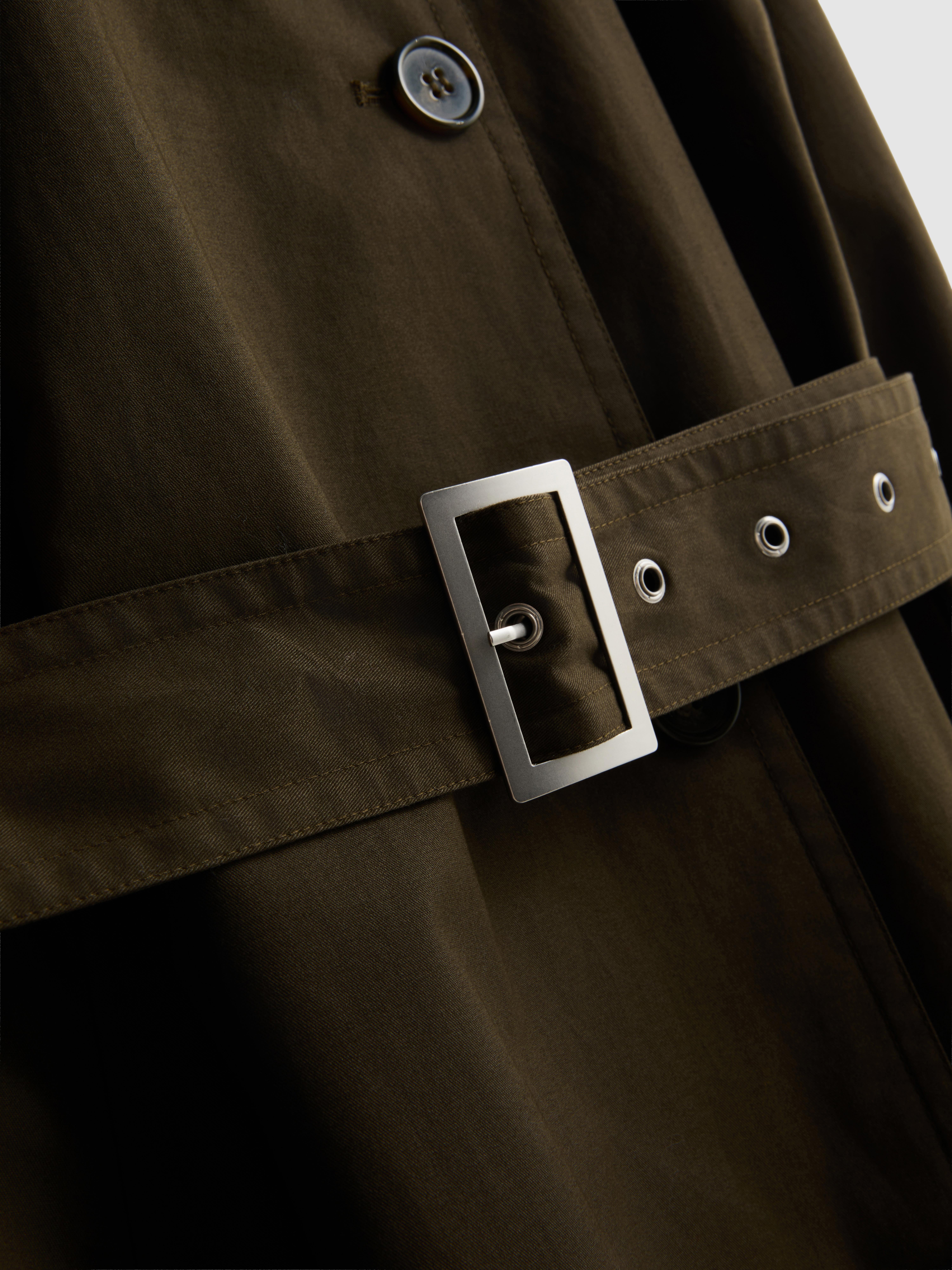 Heavyweight Woven Longline Rain Jacket