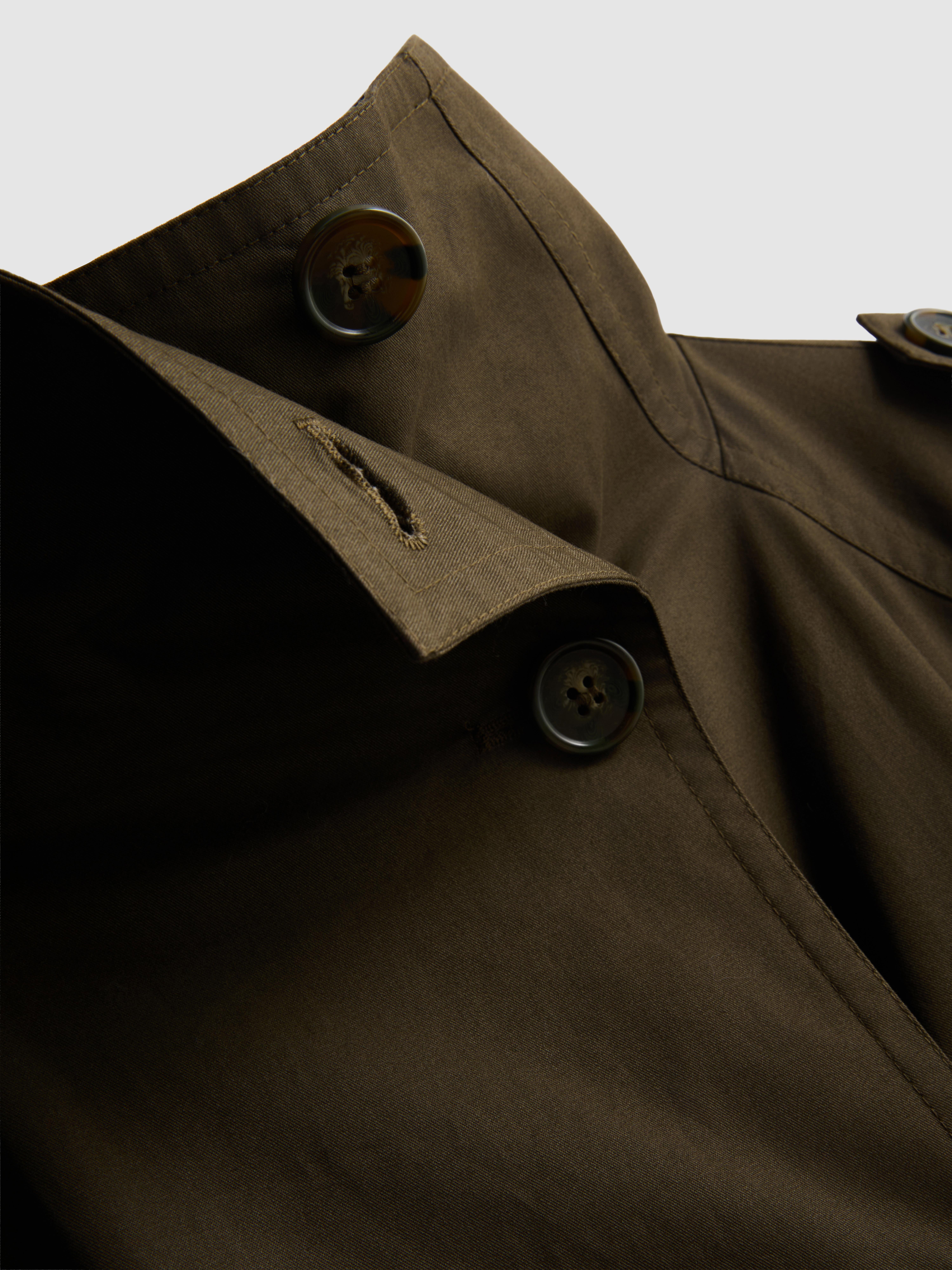 Heavyweight Woven Longline Rain Jacket