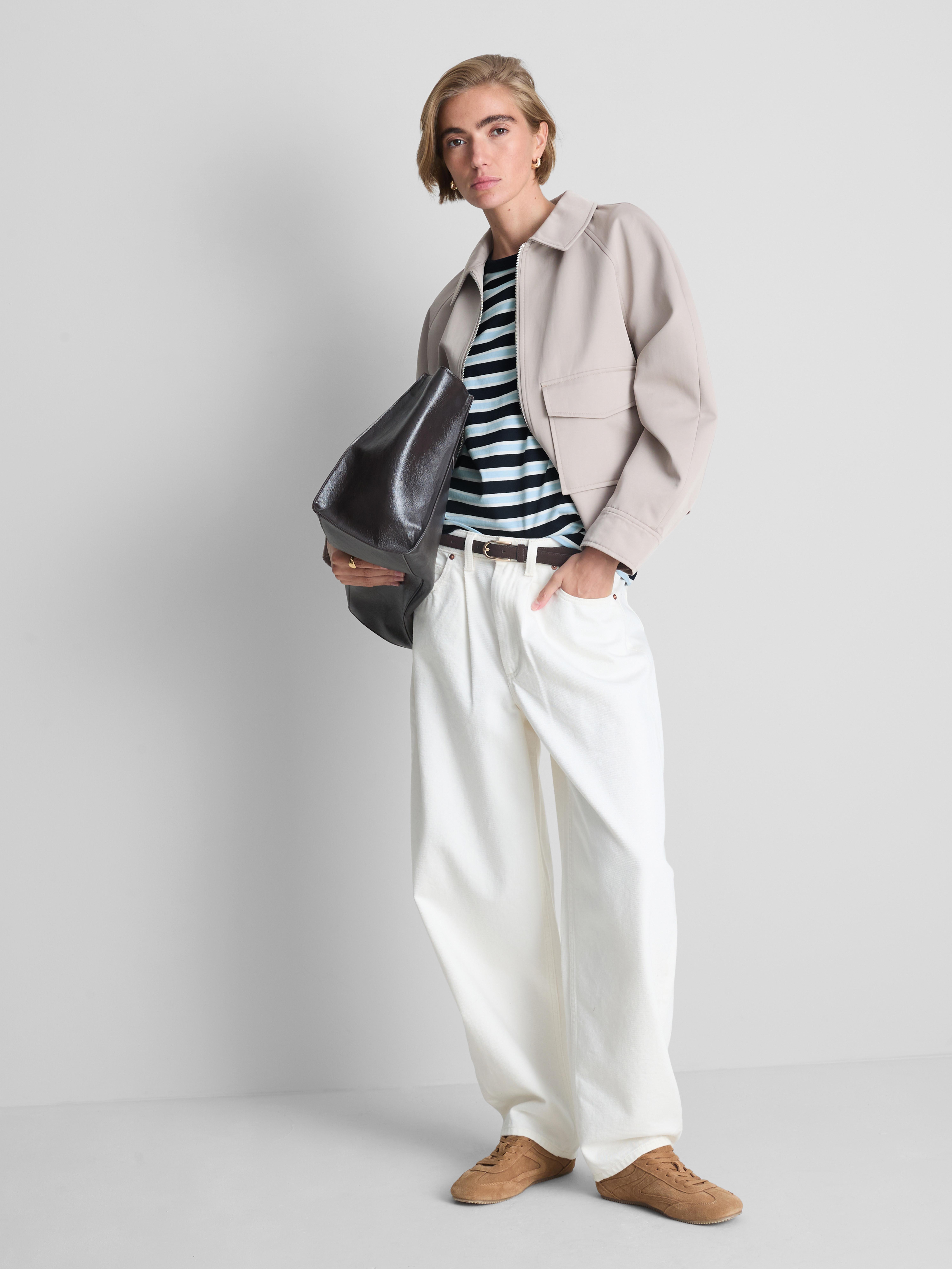 Pure Cotton Striped T-Shirt