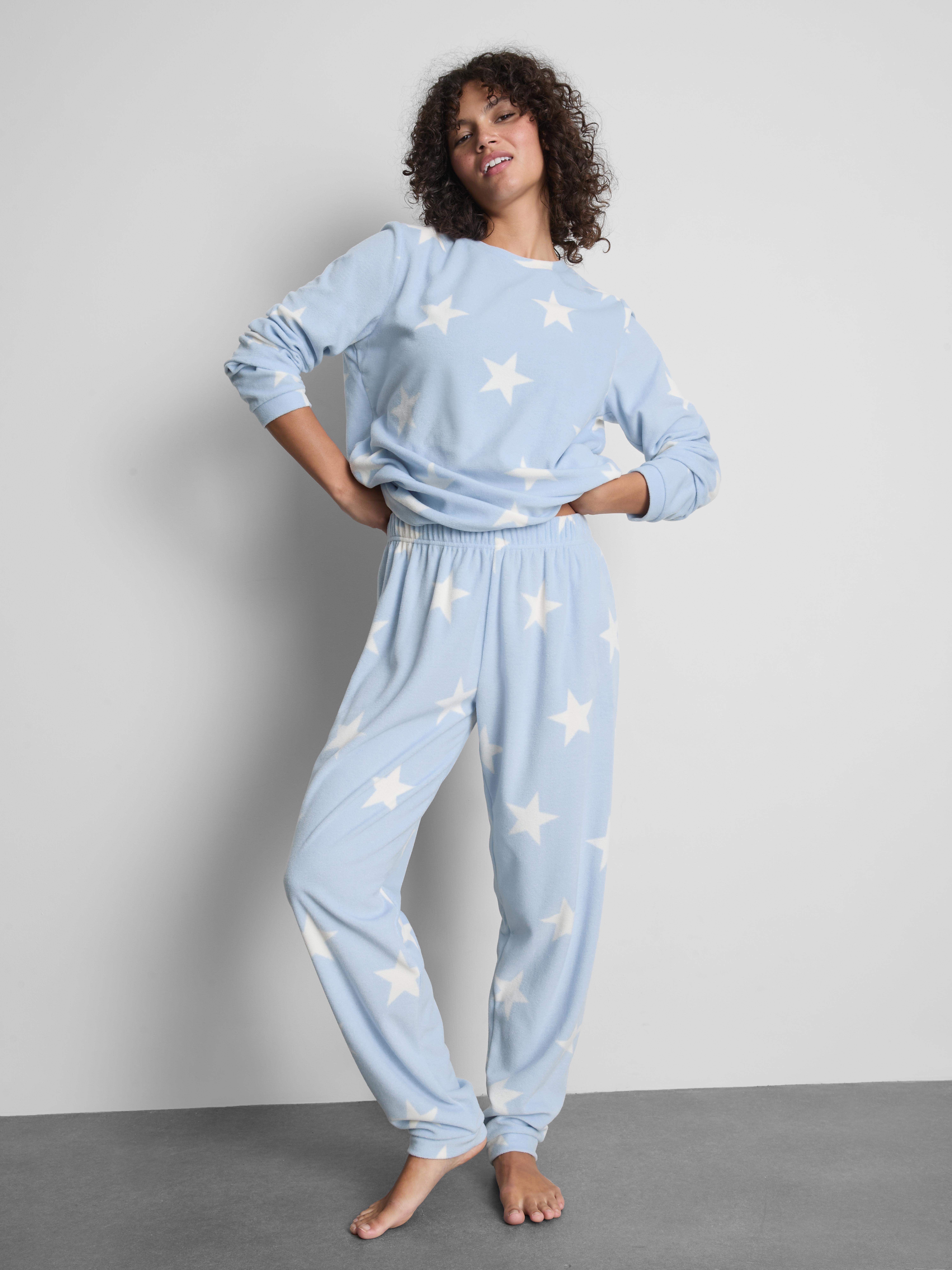Graphic Microfleece Pyjamas