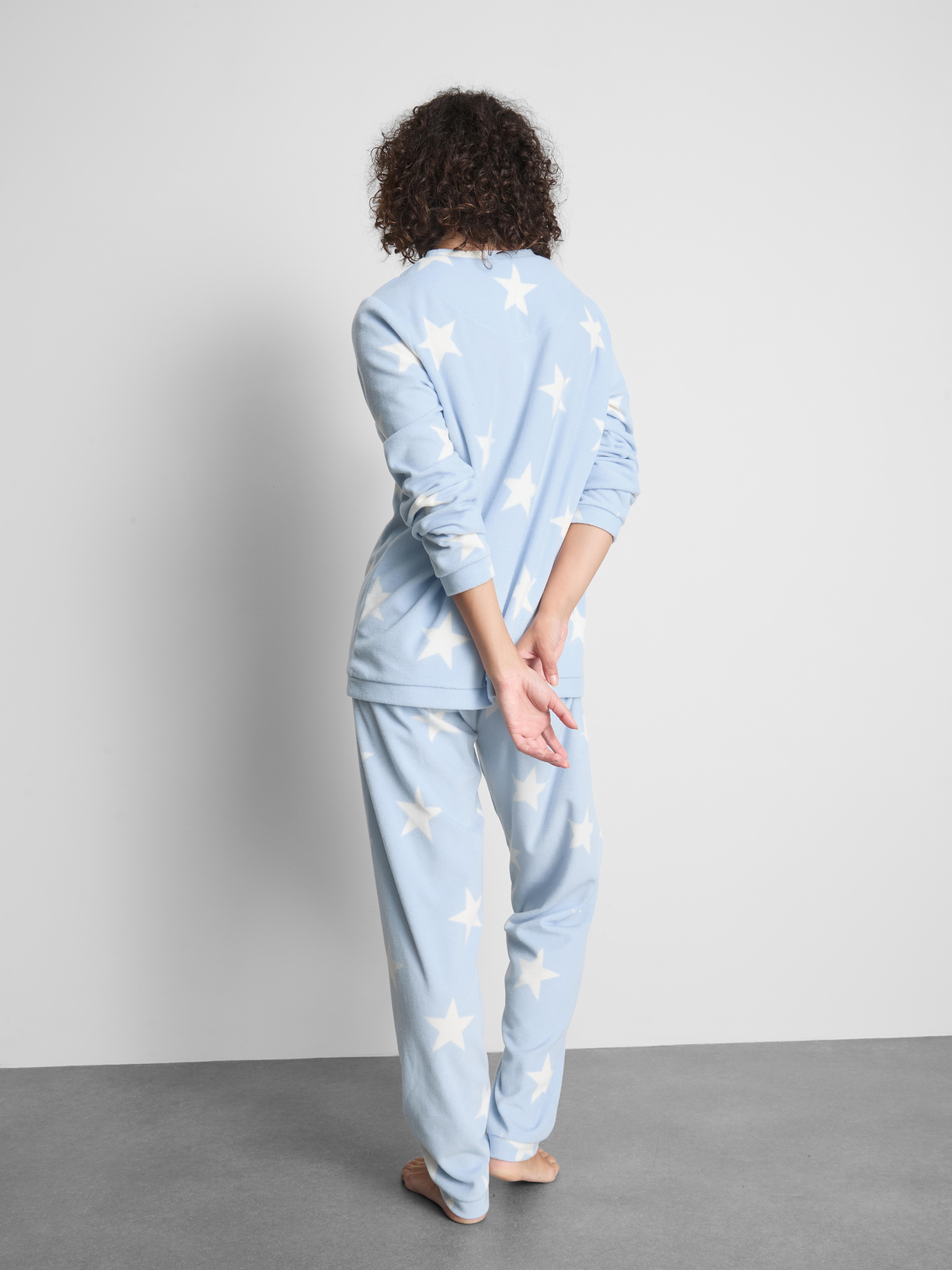 Graphic Microfleece Pajamas