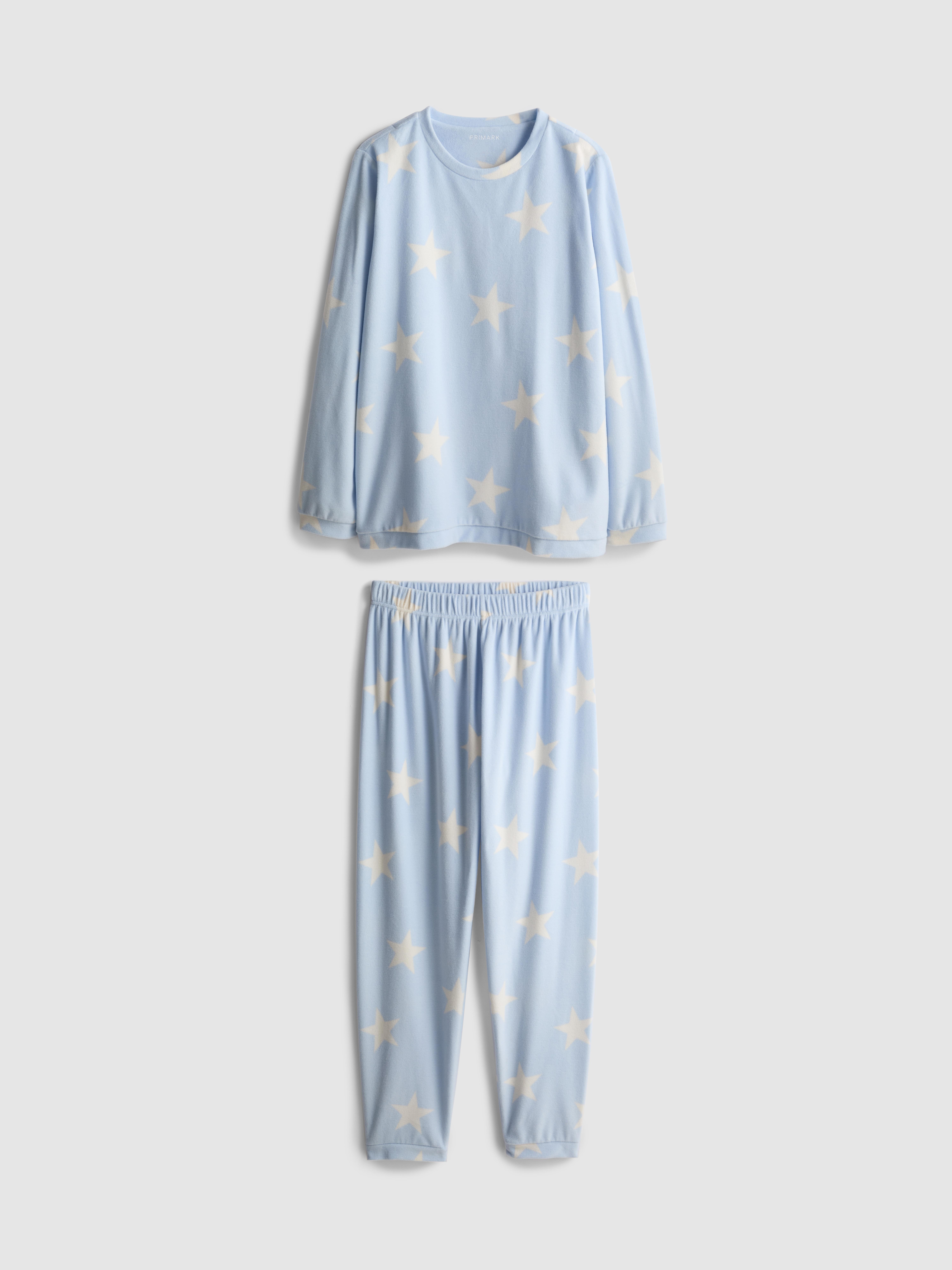 Graphic Microfleece Pajamas