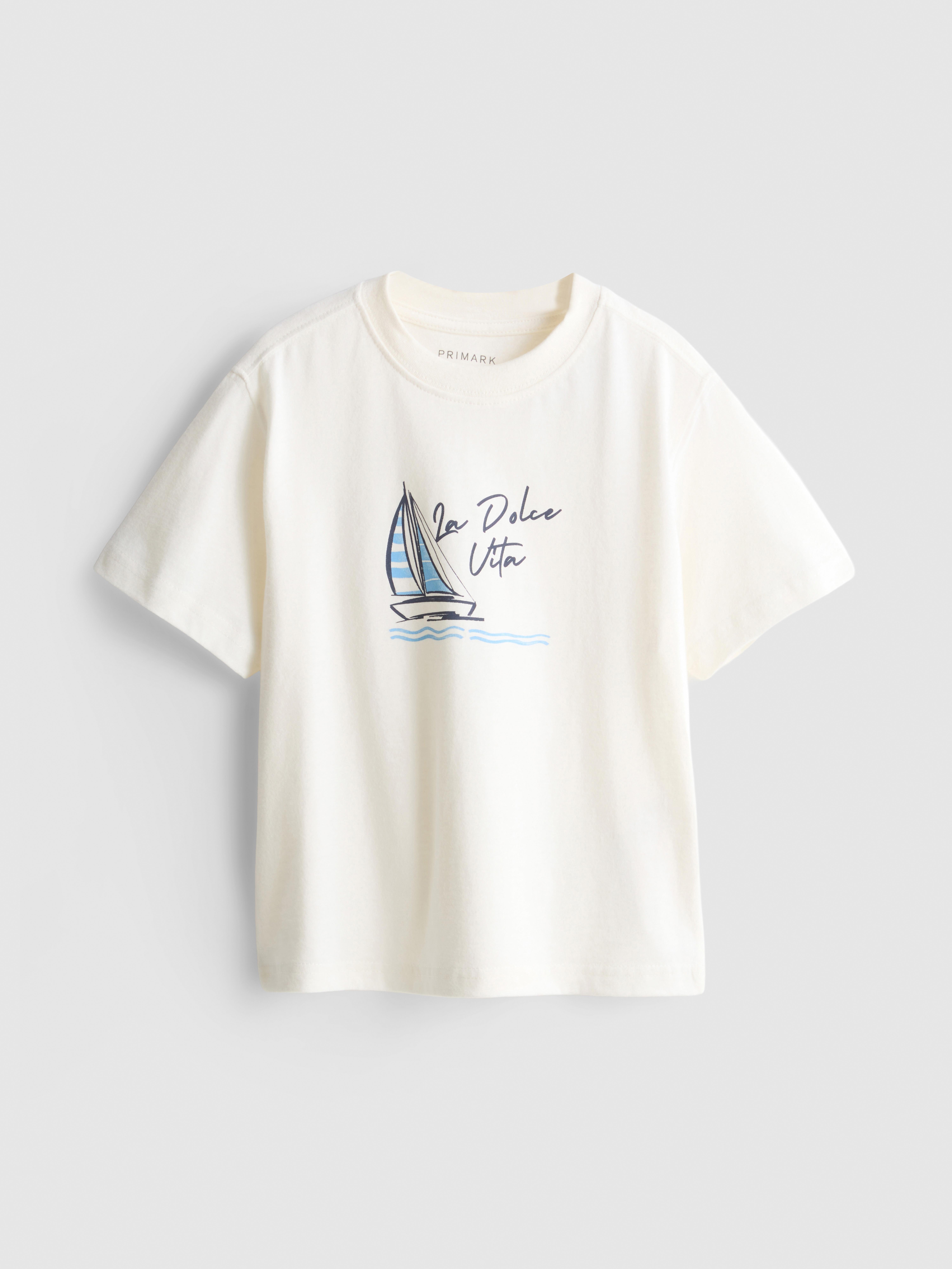 1 - 9 ani | Tricou din bumbac pur cu imprimeu