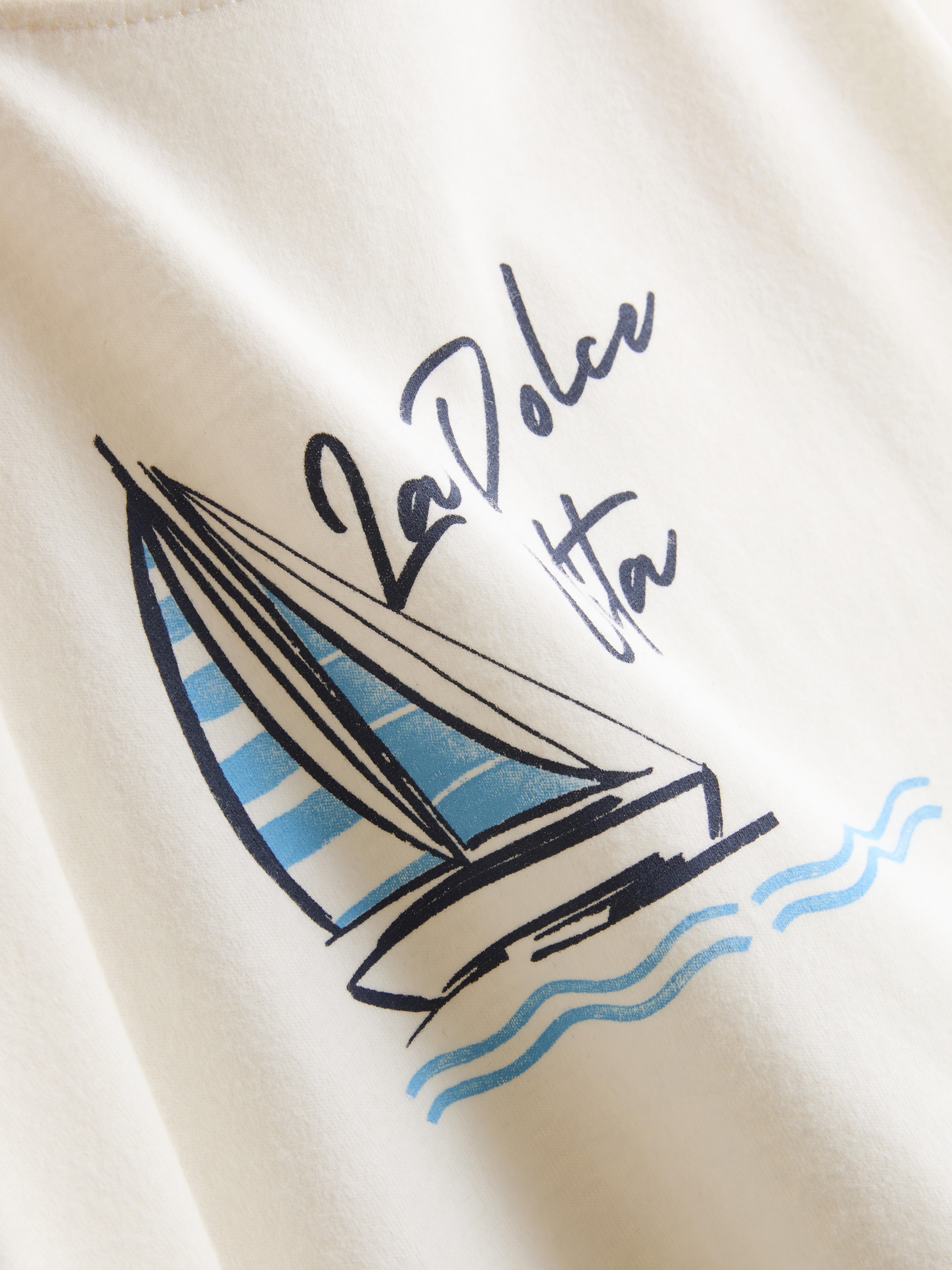 1-9yrs | Pure Cotton Graphic T-Shirt