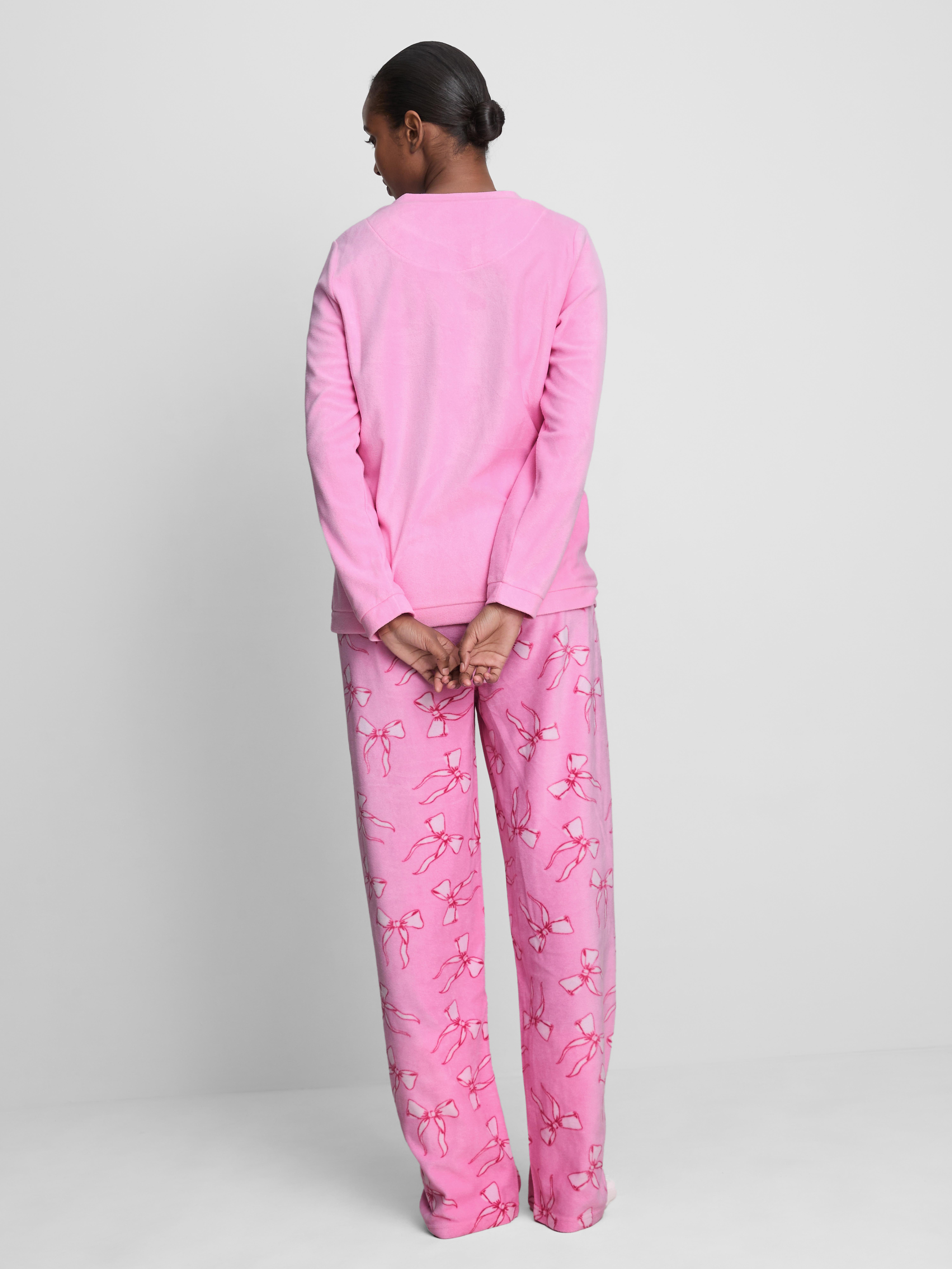 Christmas Wreath Micro-Fleece Pajamas