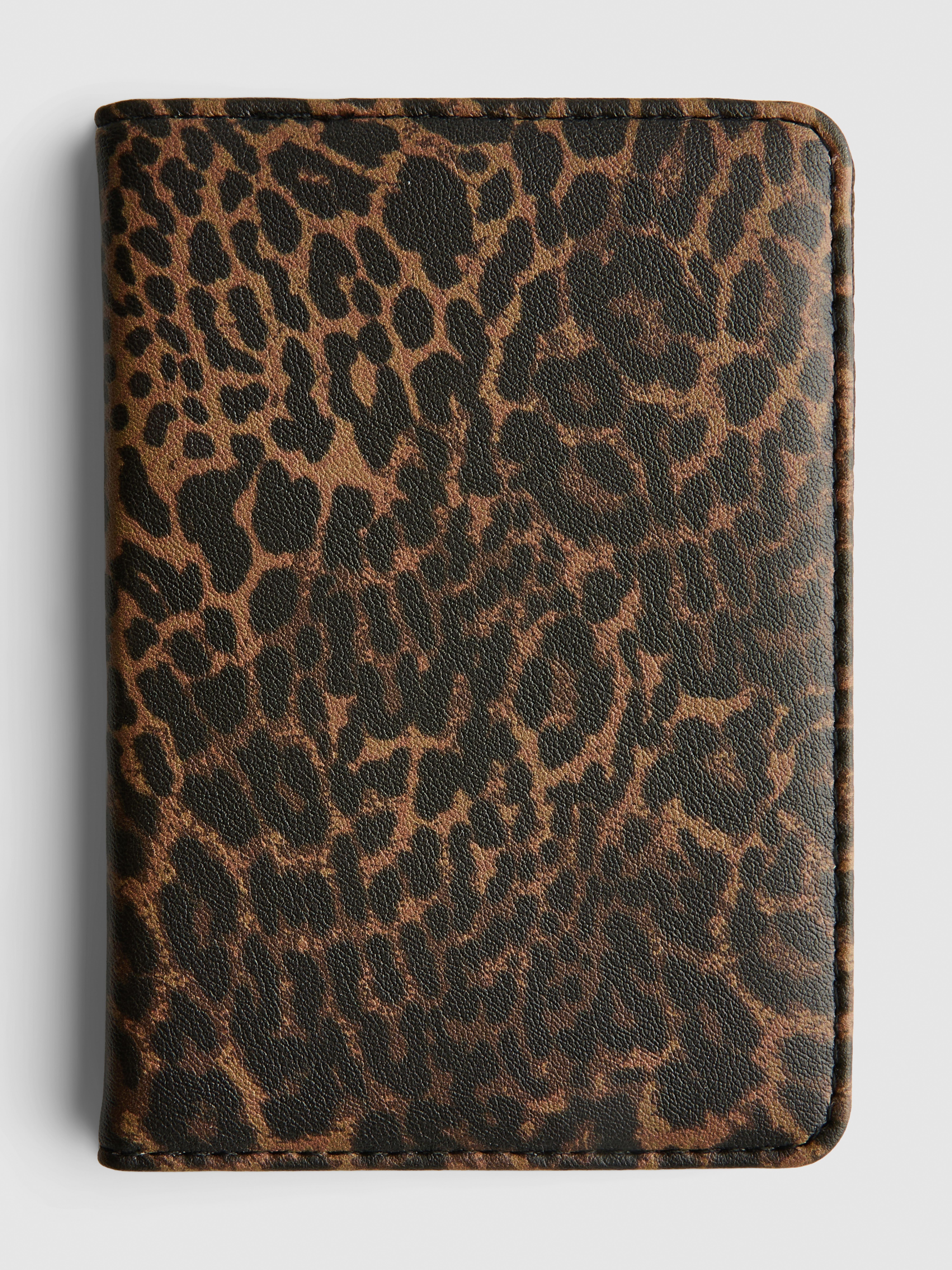 Ovitek za potni list z leopardjim potiskom