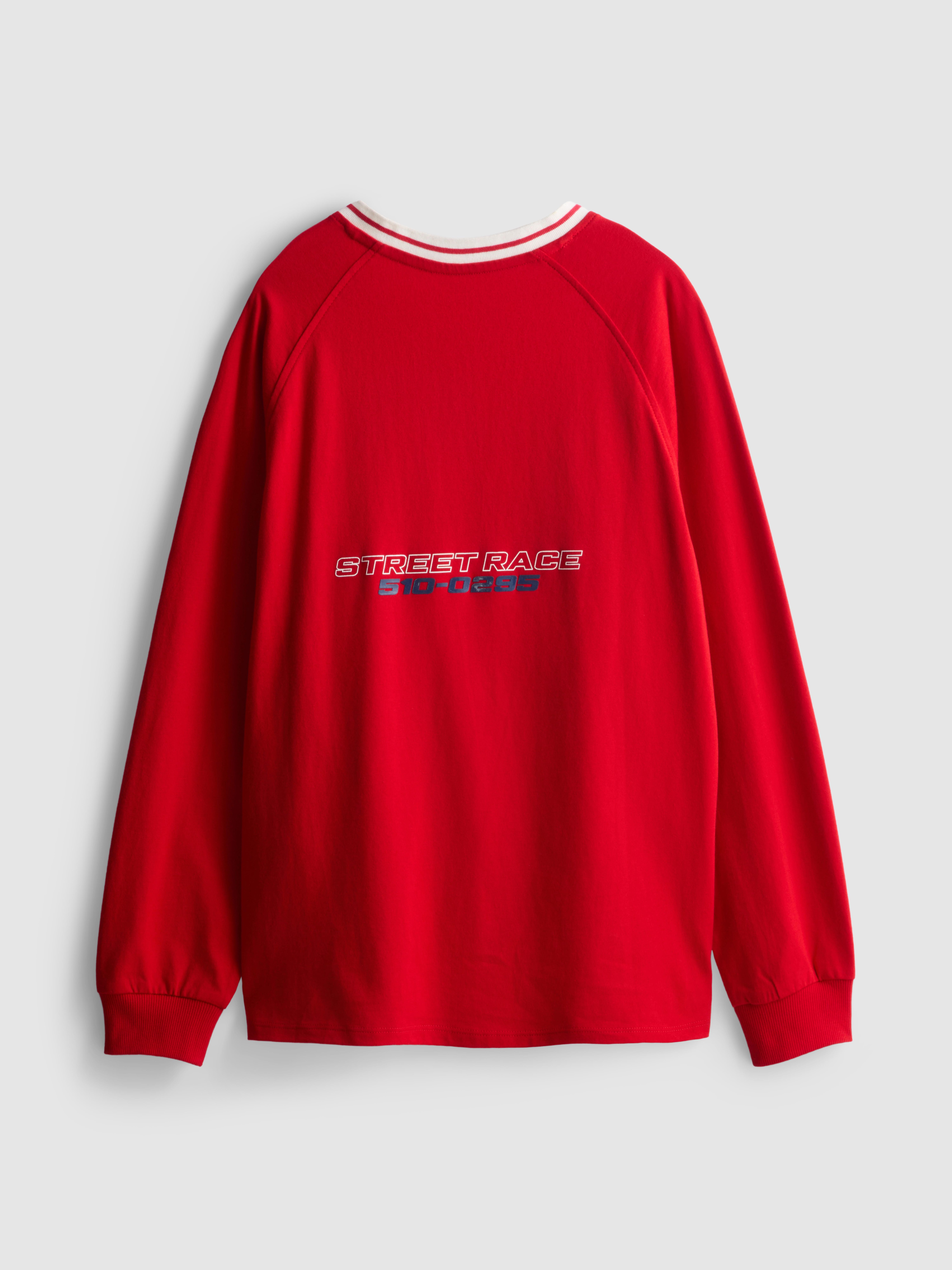 7-15yrs | Racing Graphic Long Sleeve T-Shirt