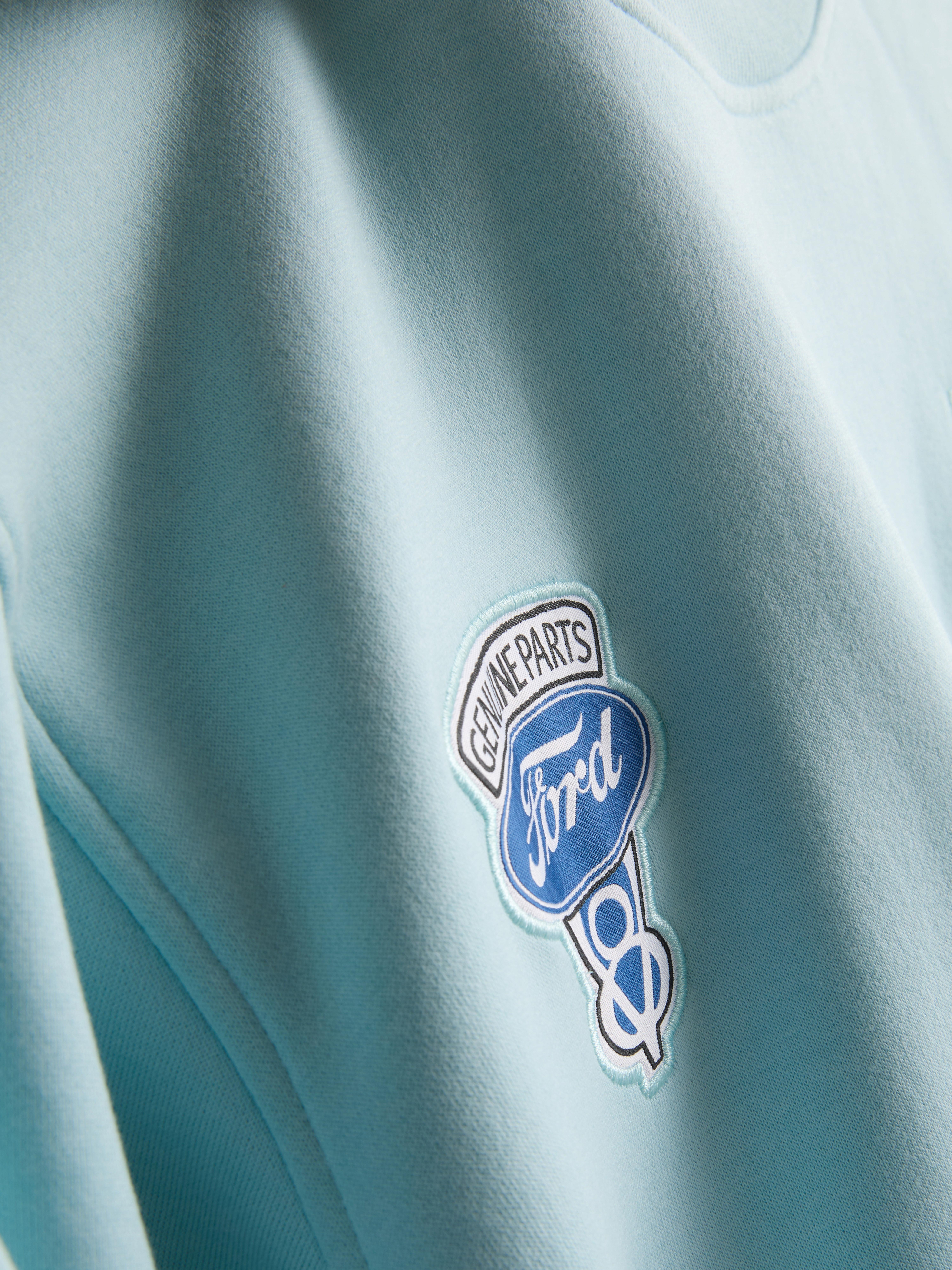 „Ford“ Sweatshirt mit Aufnäher aus Baumwollmischung