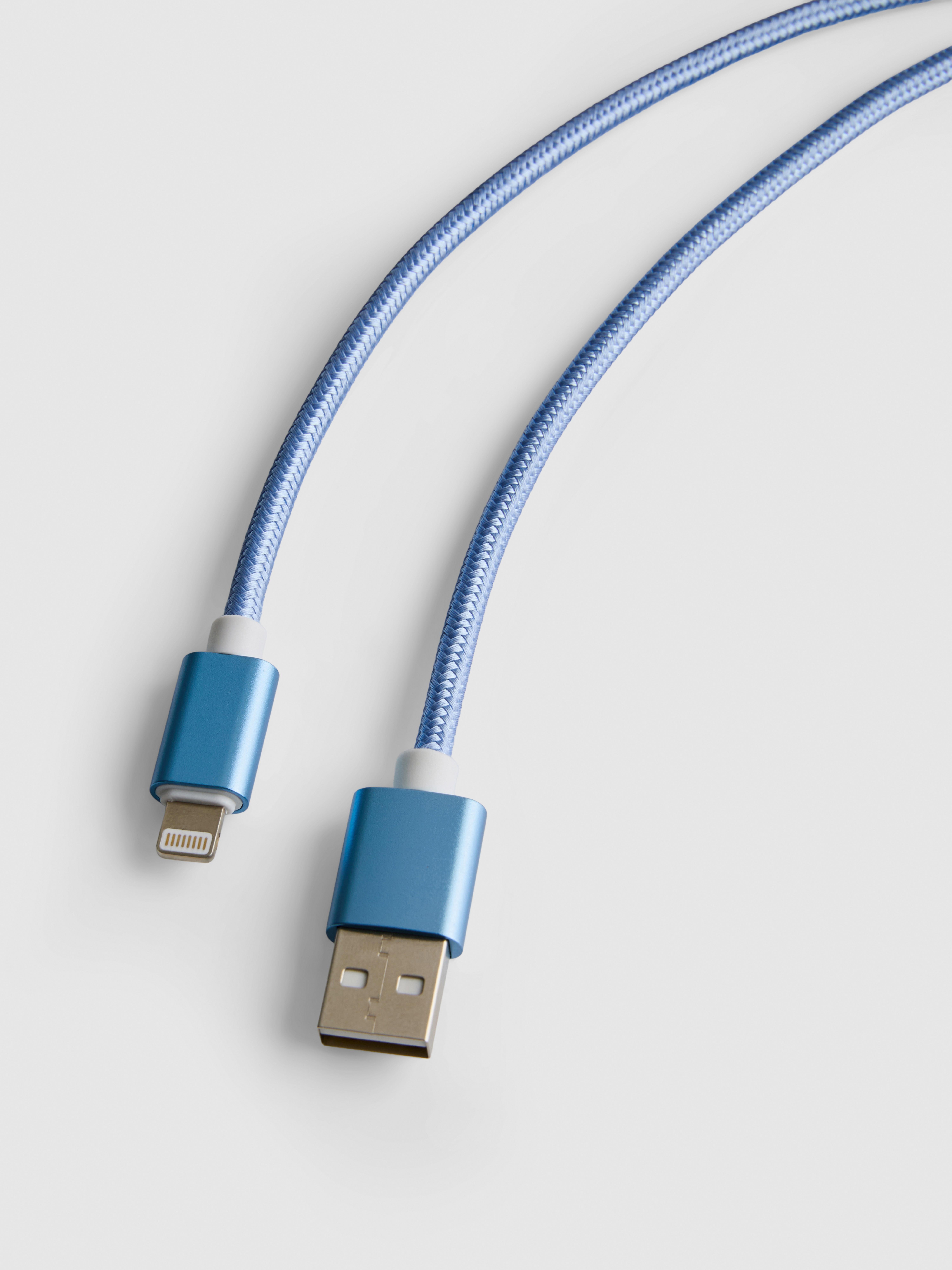 2m Braided USB-C To Lightning Cable