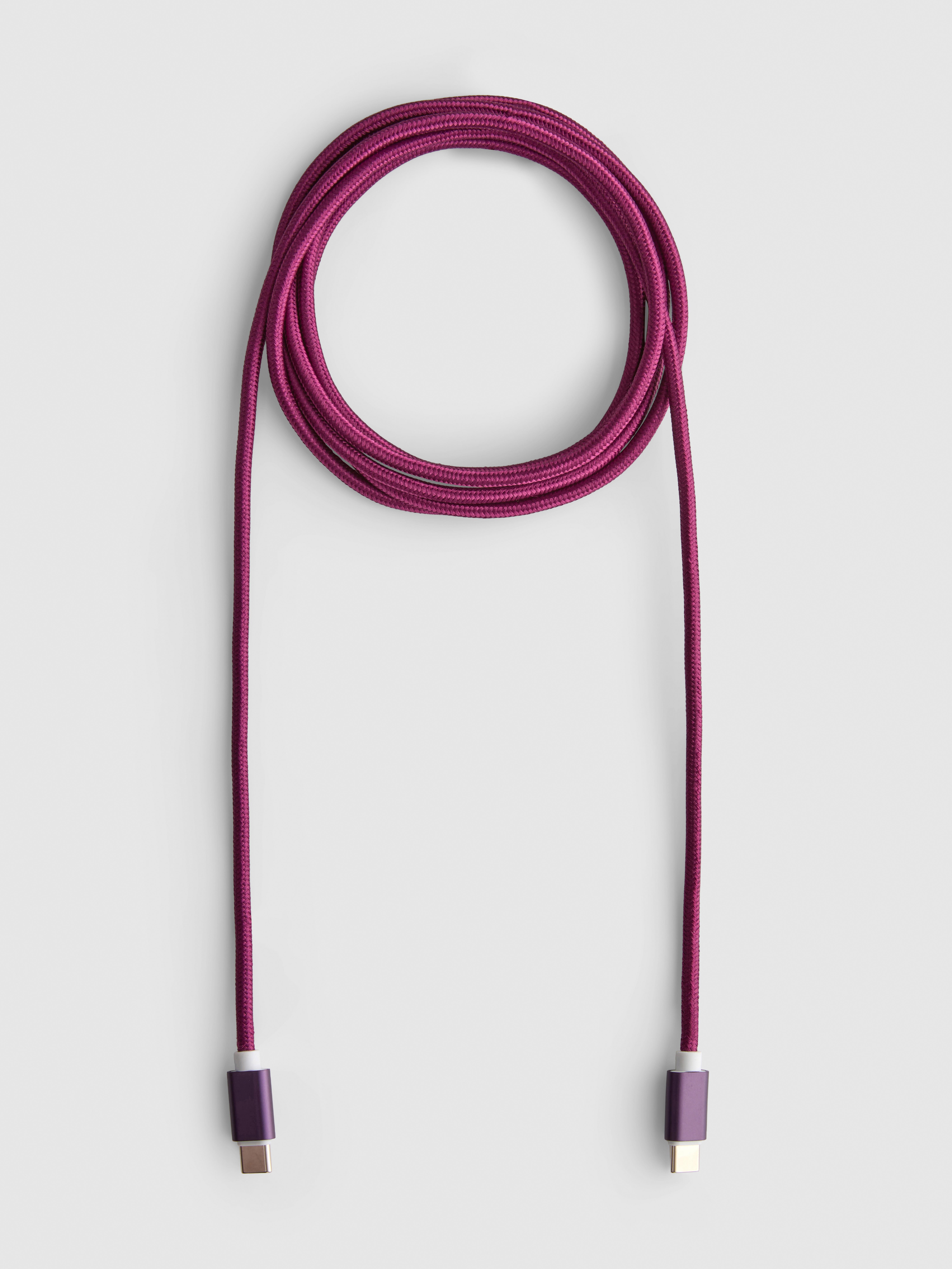 2m Braided USB-C To USB-C Cable