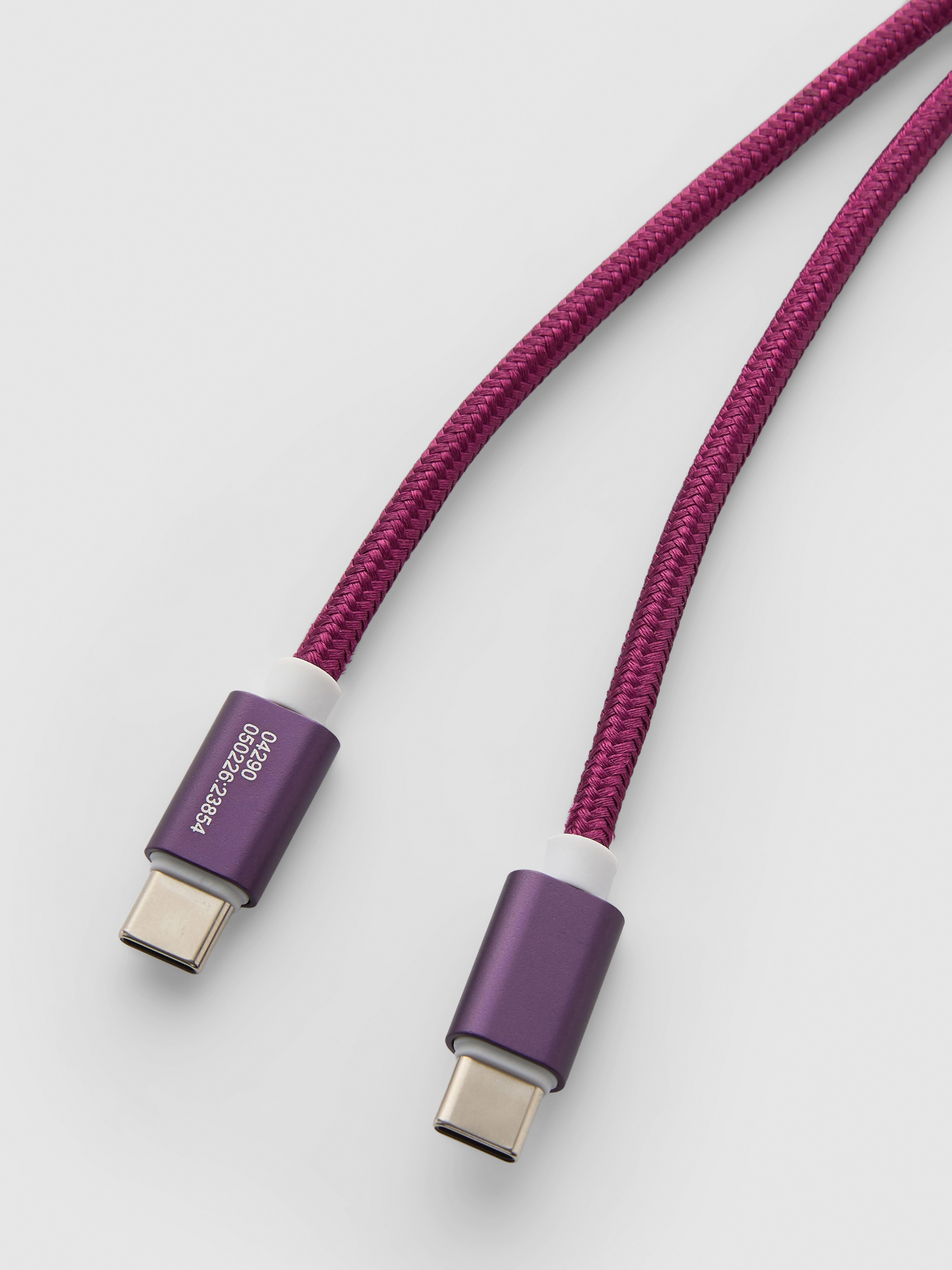 2m Braided USB-C To USB-C Cable