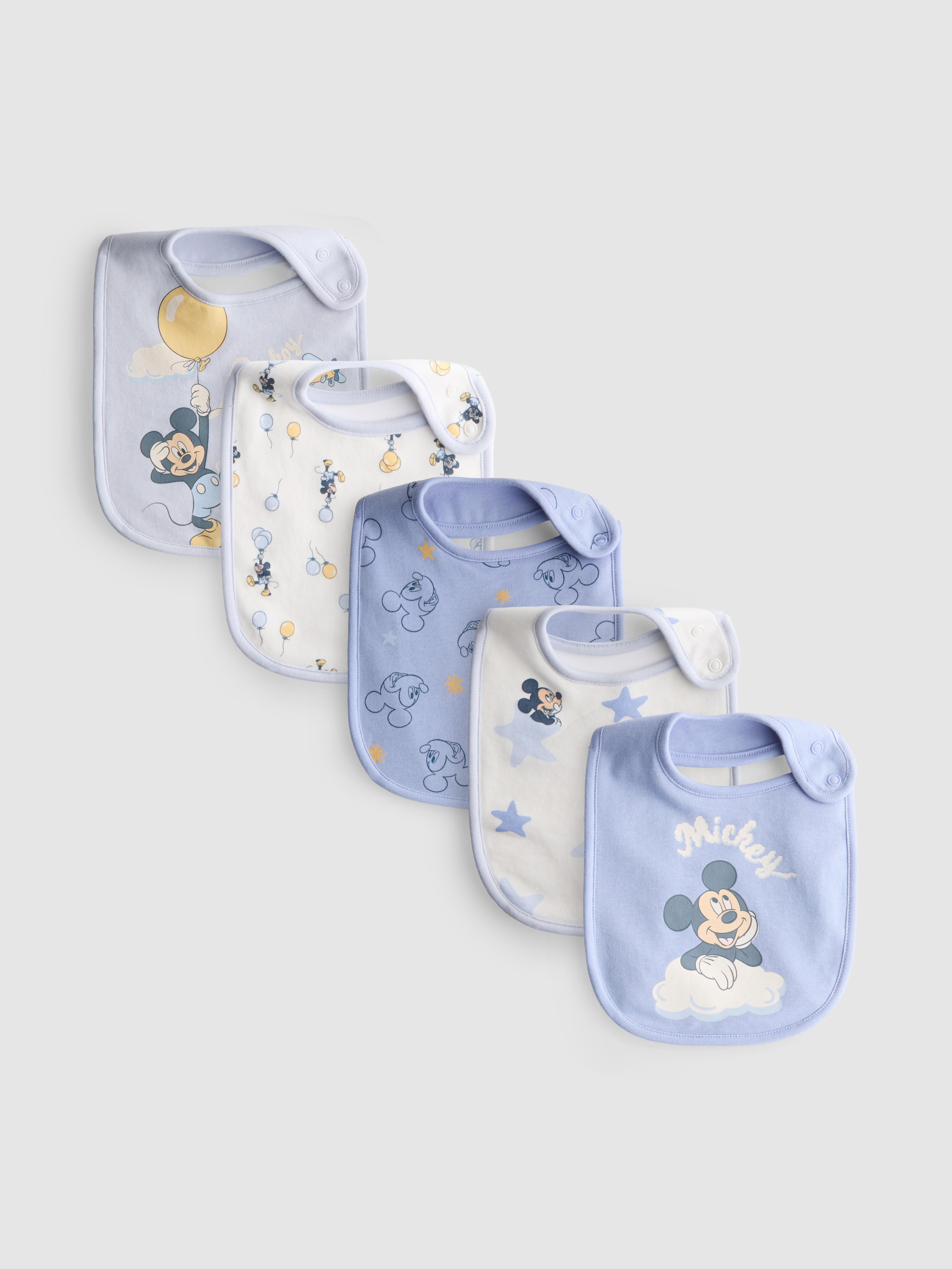 5pk Disney's Mickey Mouse Bibs