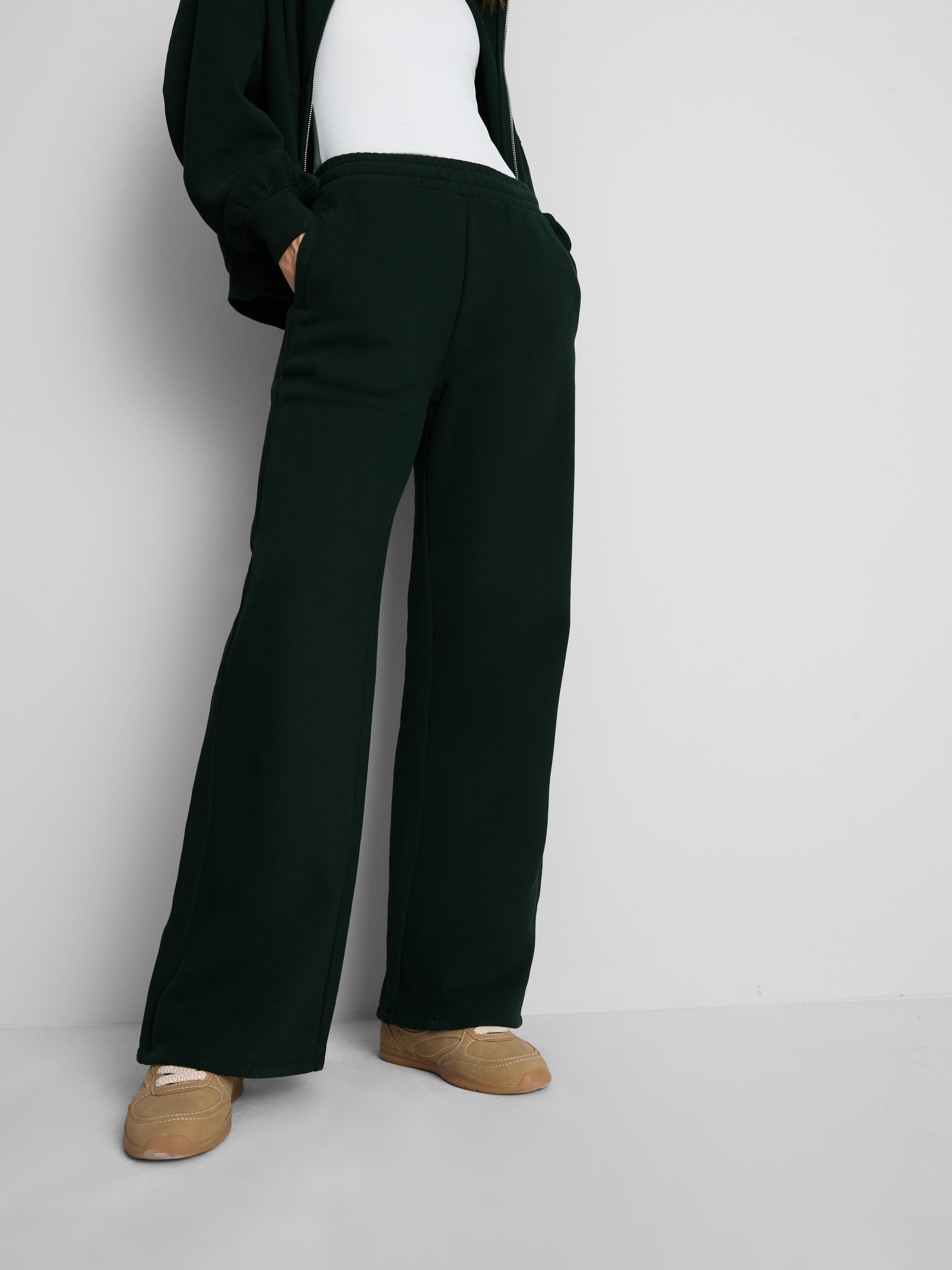 Paula Echevarría Cotton Rich Wide Leg Joggers