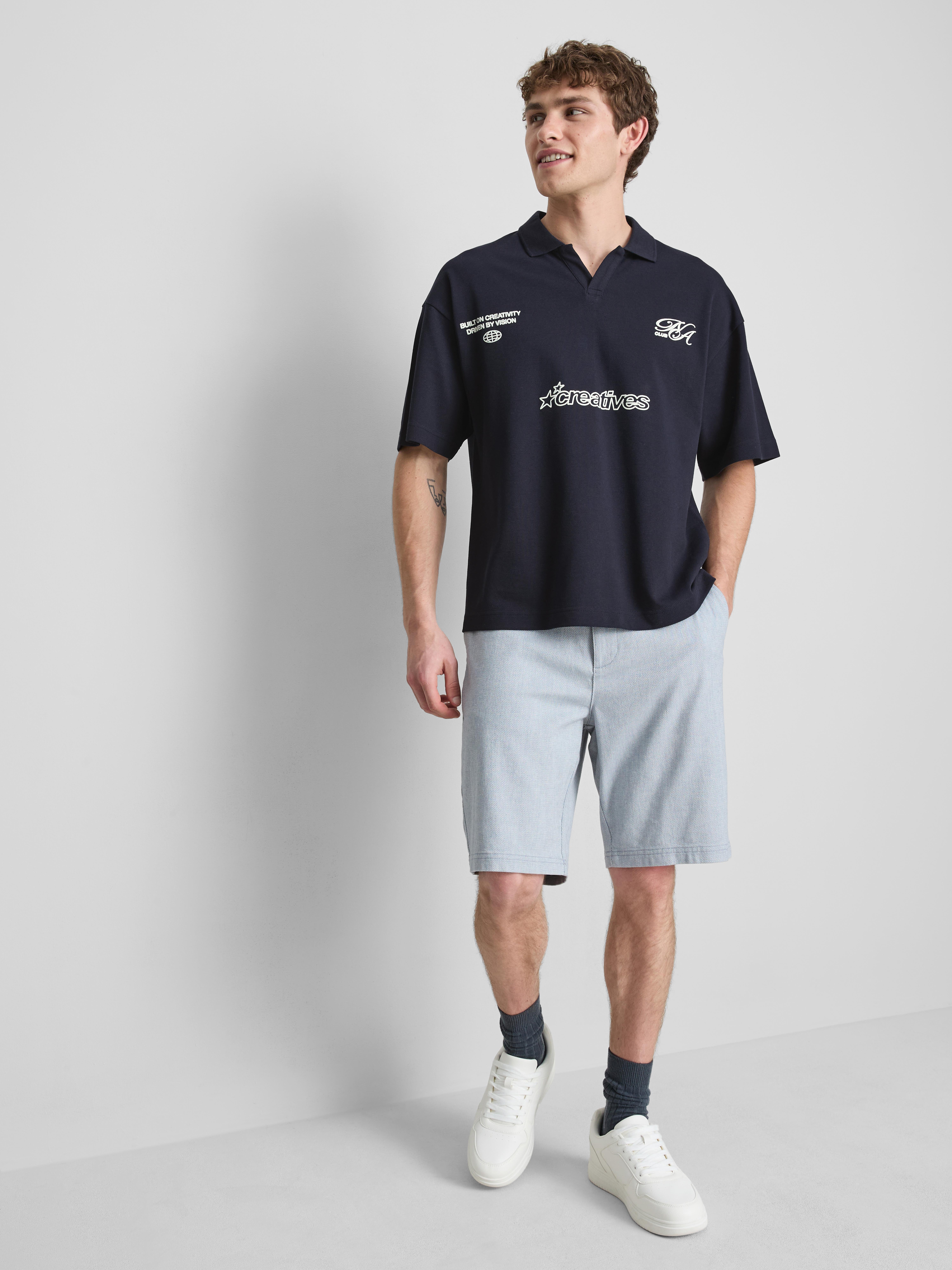 Polo estampado