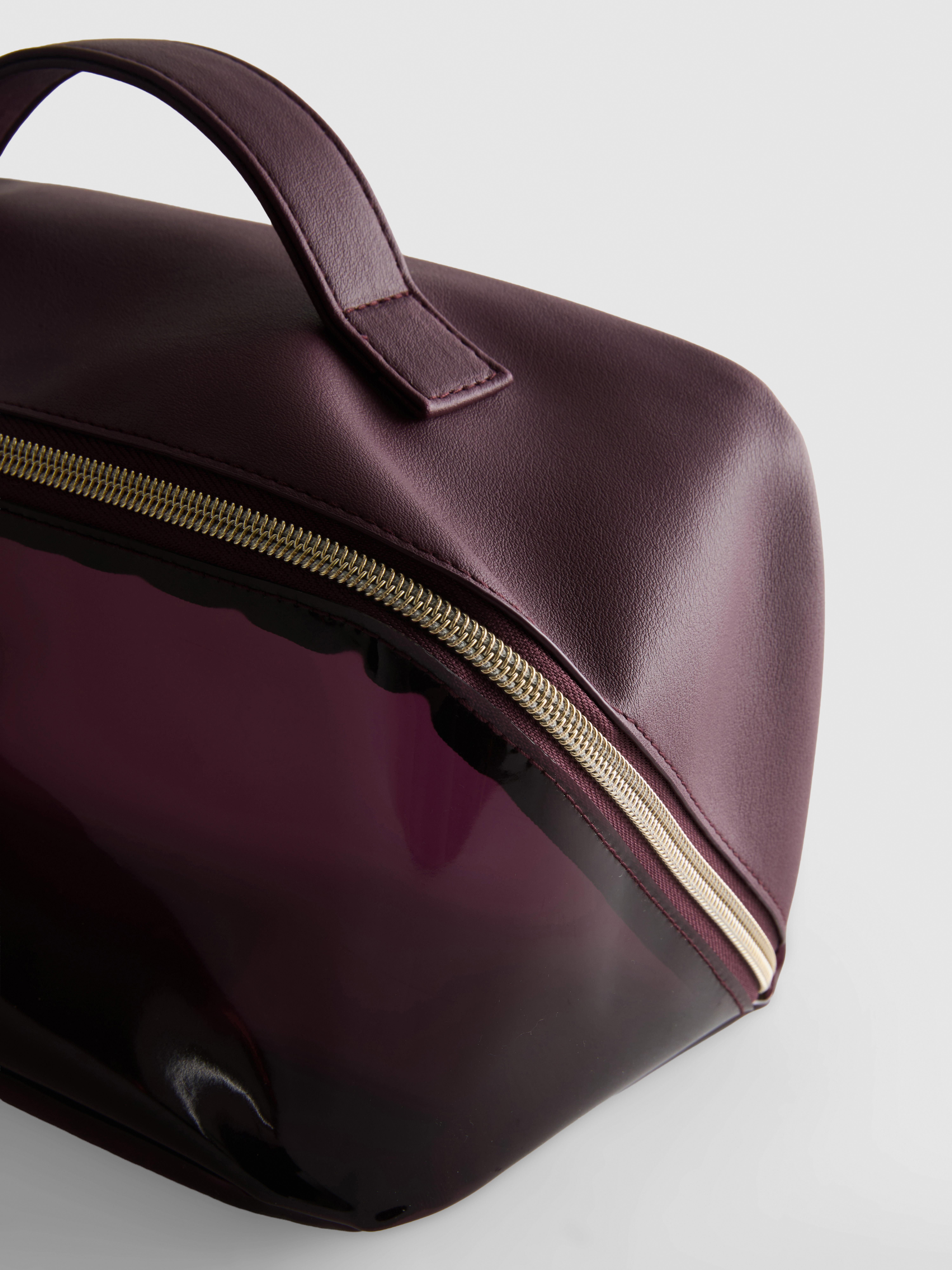 Tinted Flat-Lay Wash Bag