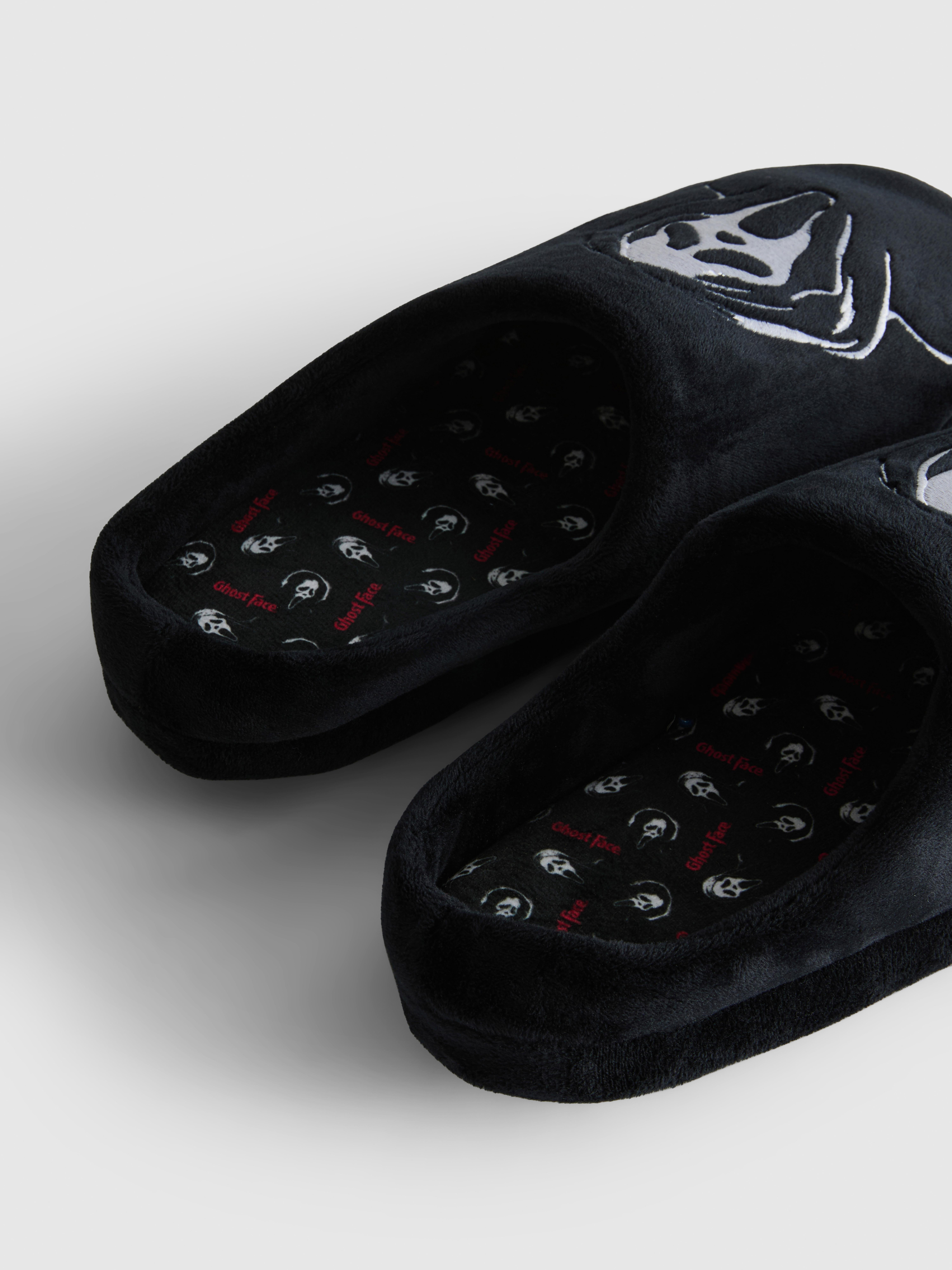 Scream Ghost Face Mule Slippers