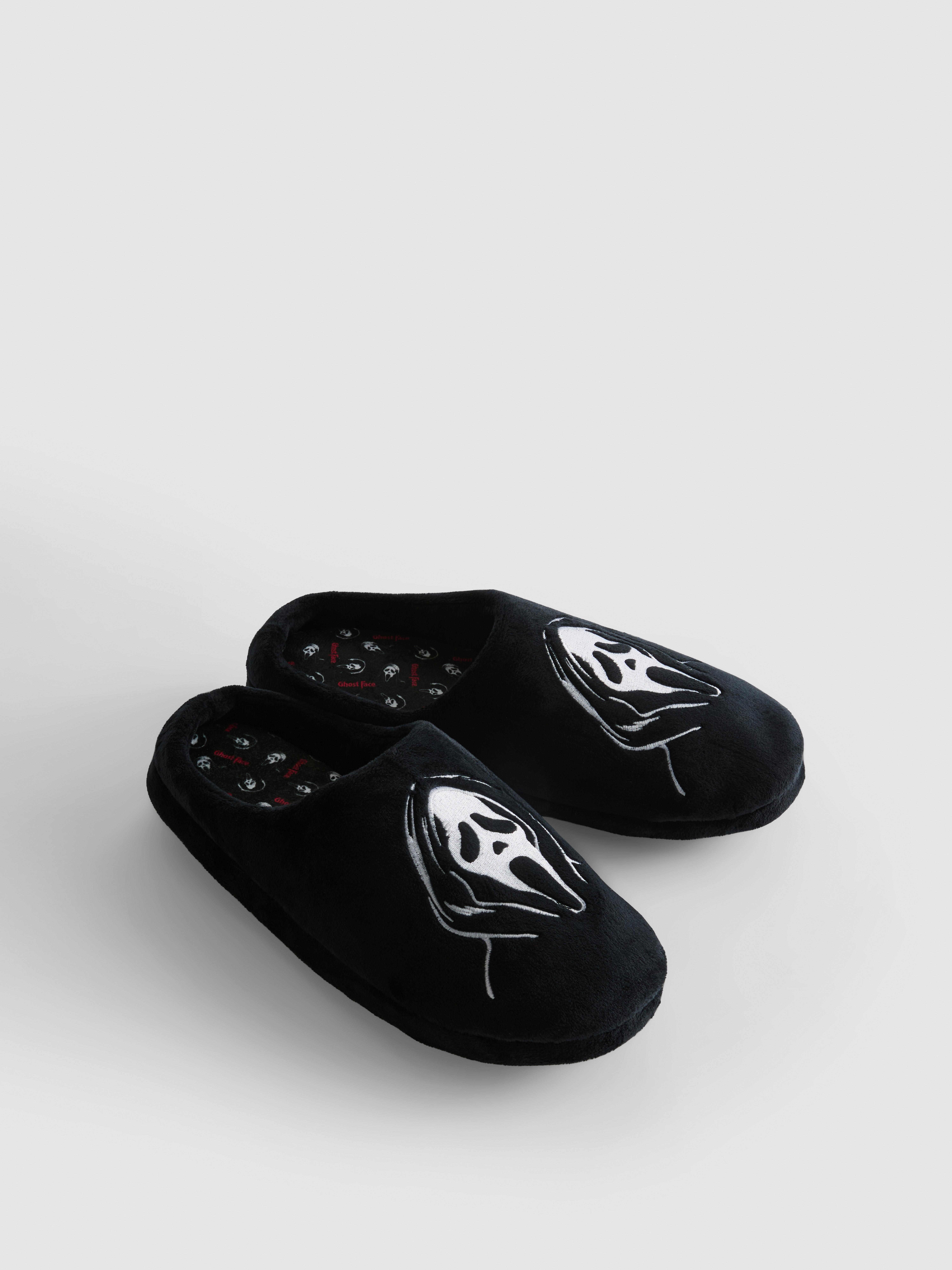 Scream Ghost Face Mule Slippers