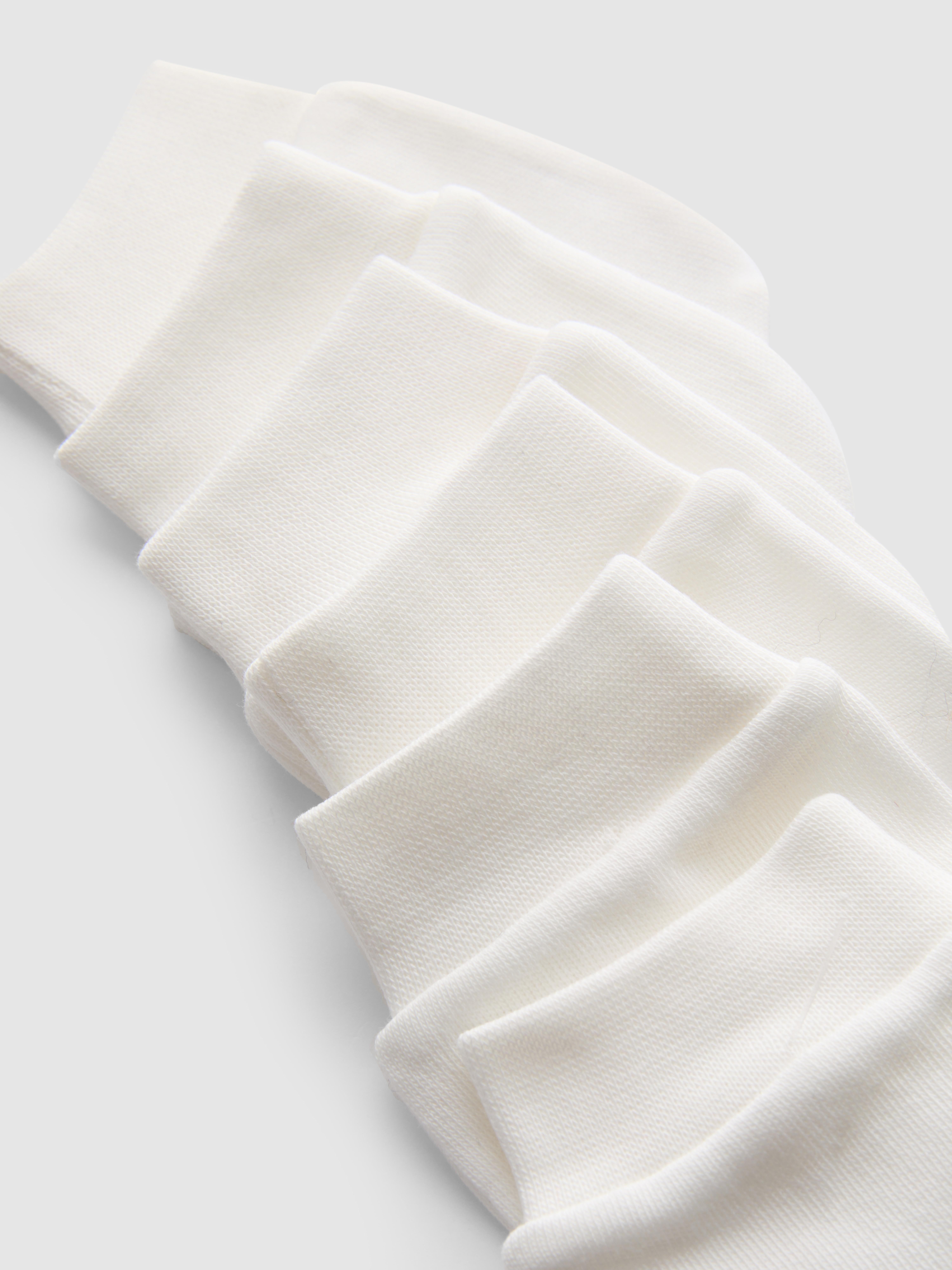 0-6mths | 3pk Pure Cotton Newborn Scratch Mitts