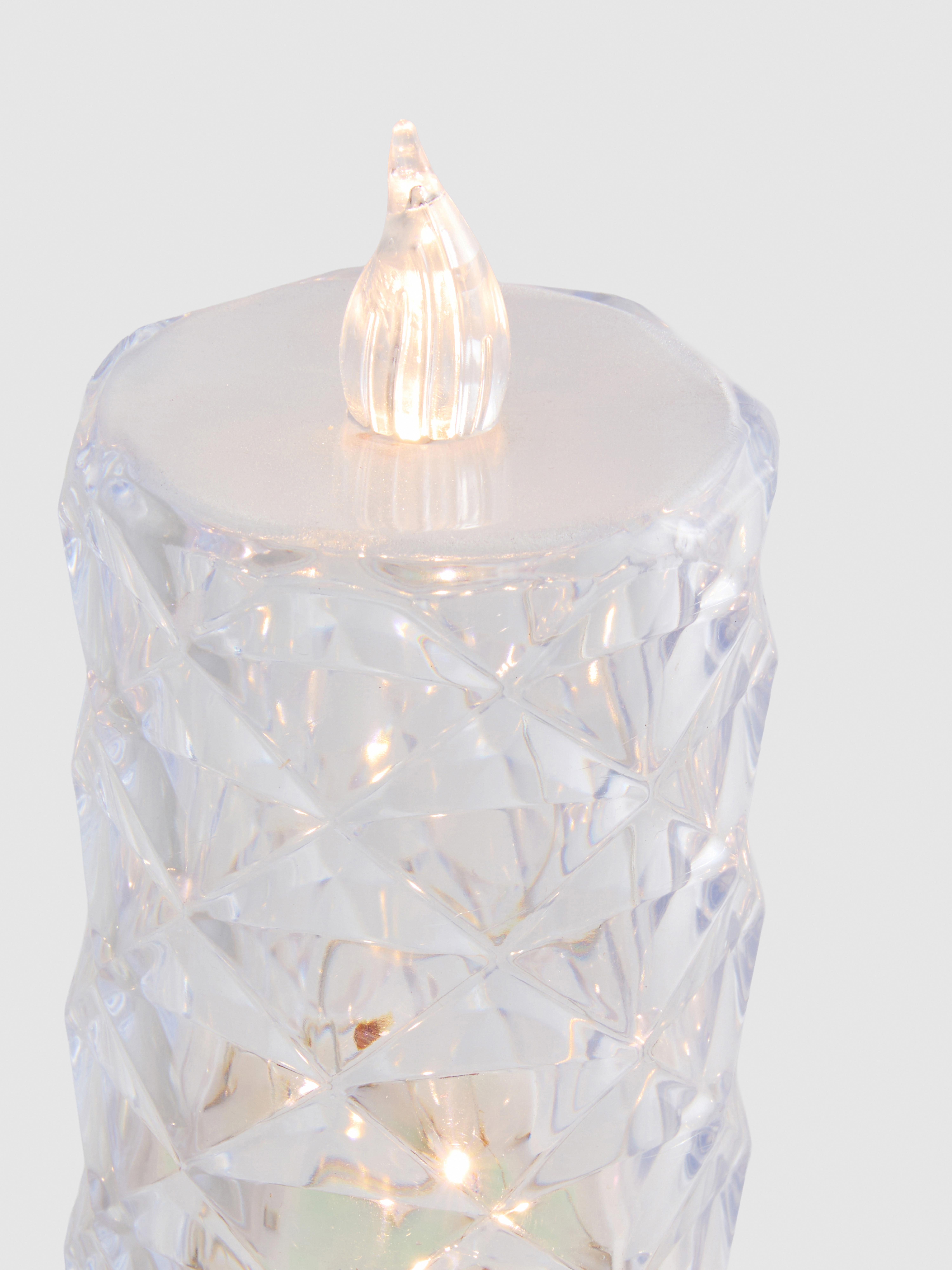 Faceted LED Candle