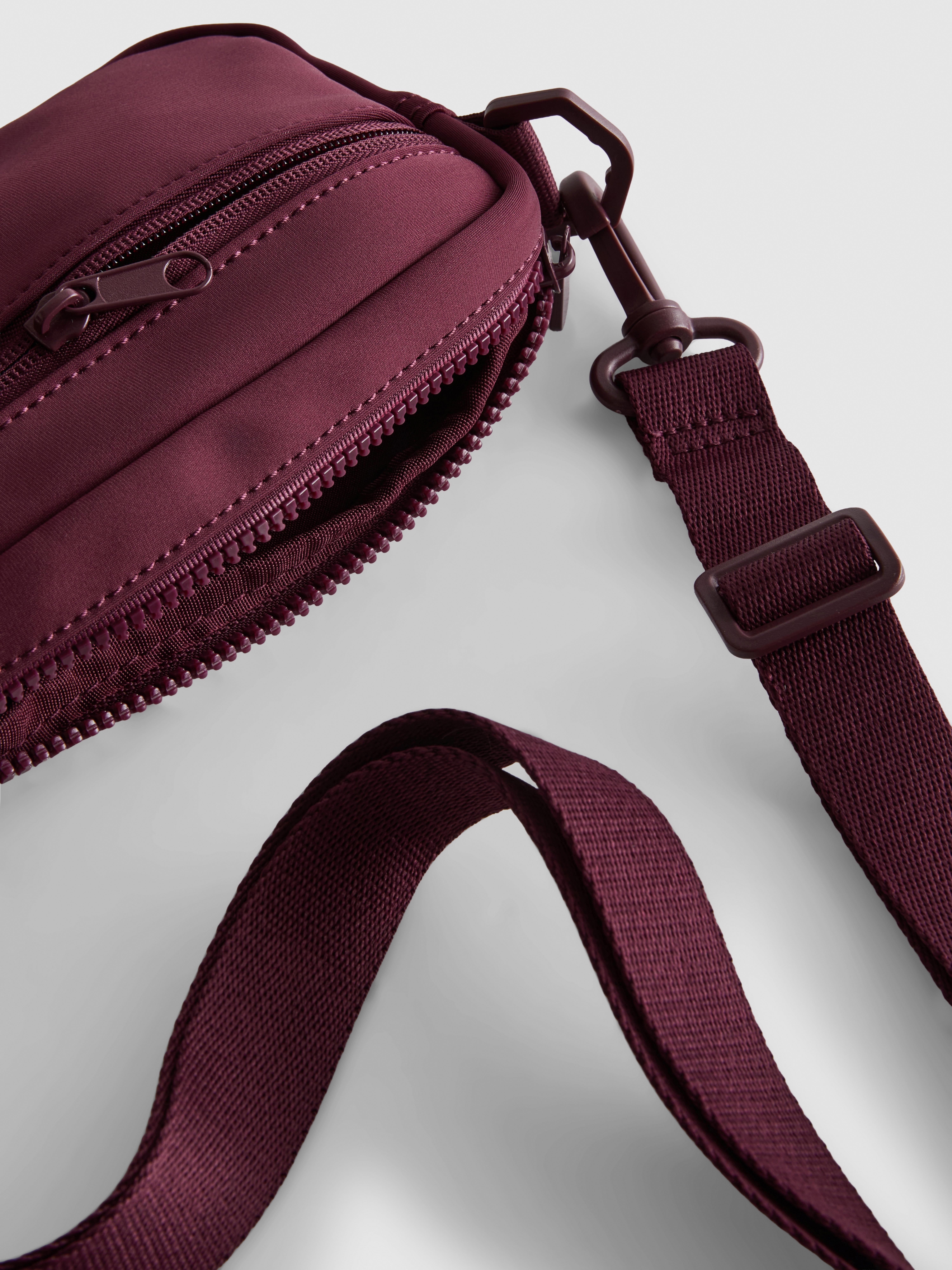 Double Zip Crossbody Bag