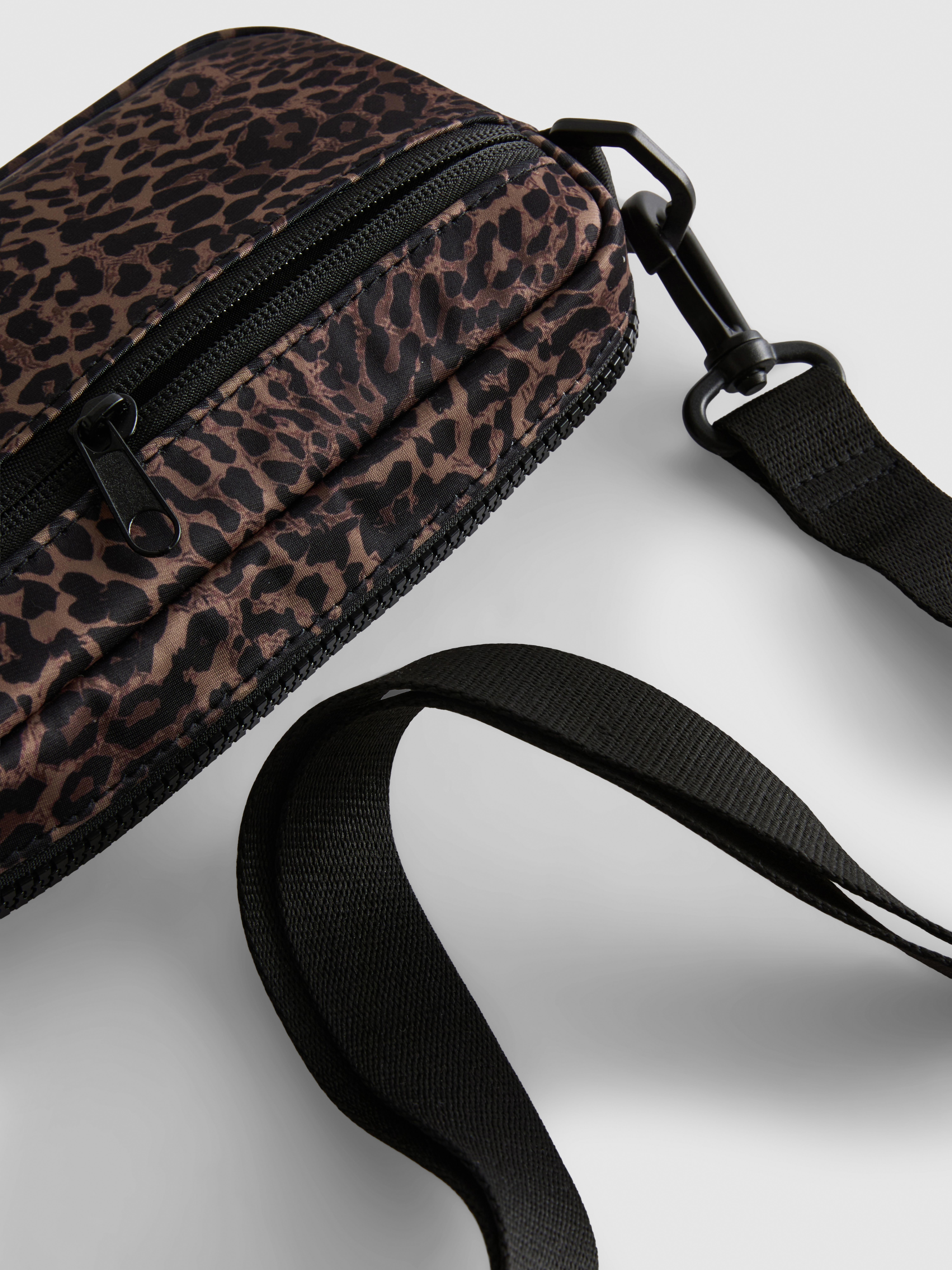 Double Zip Crossbody Bag
