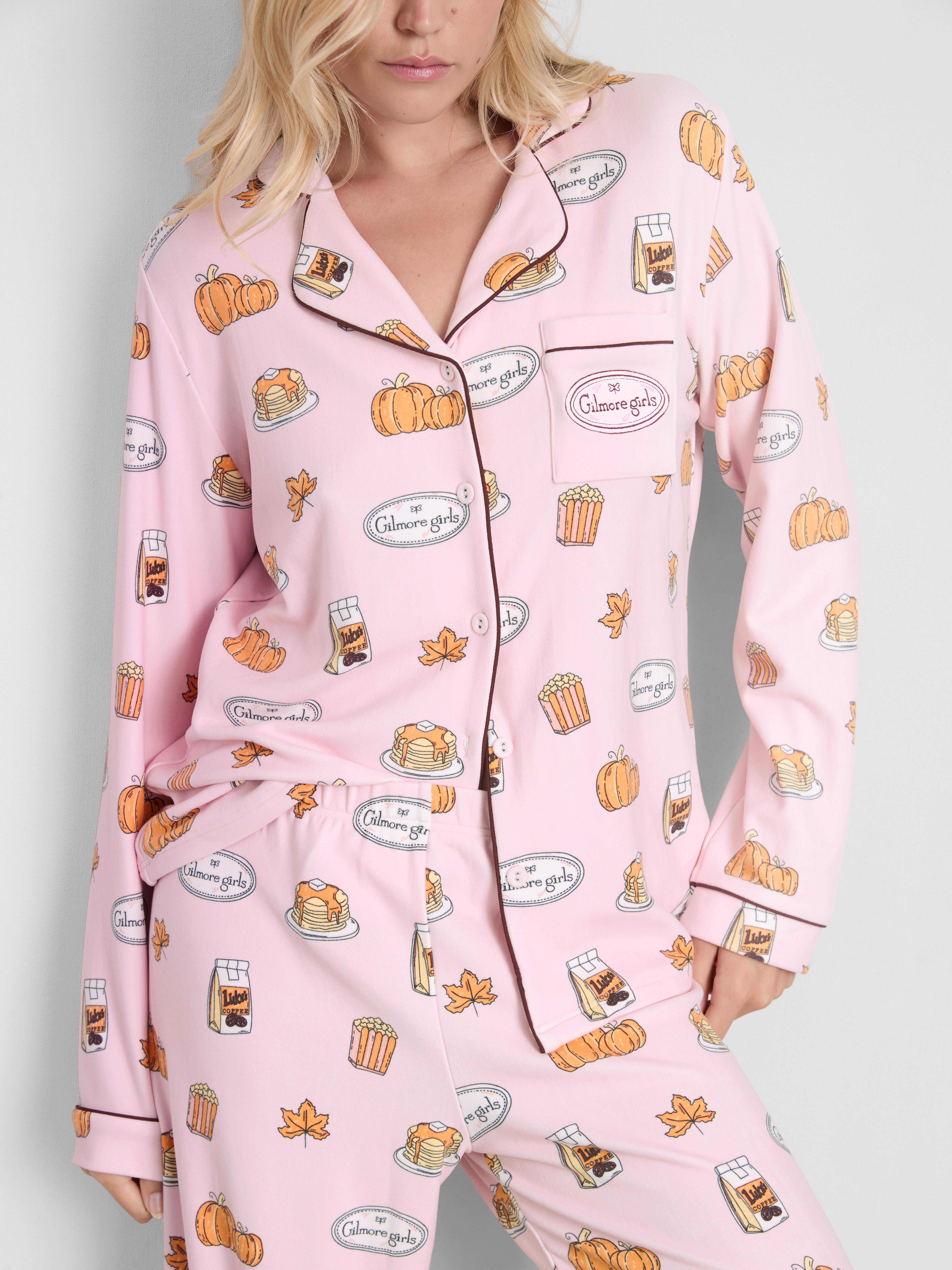 Gilmore Girls Graphic Boyfriend Pajamas