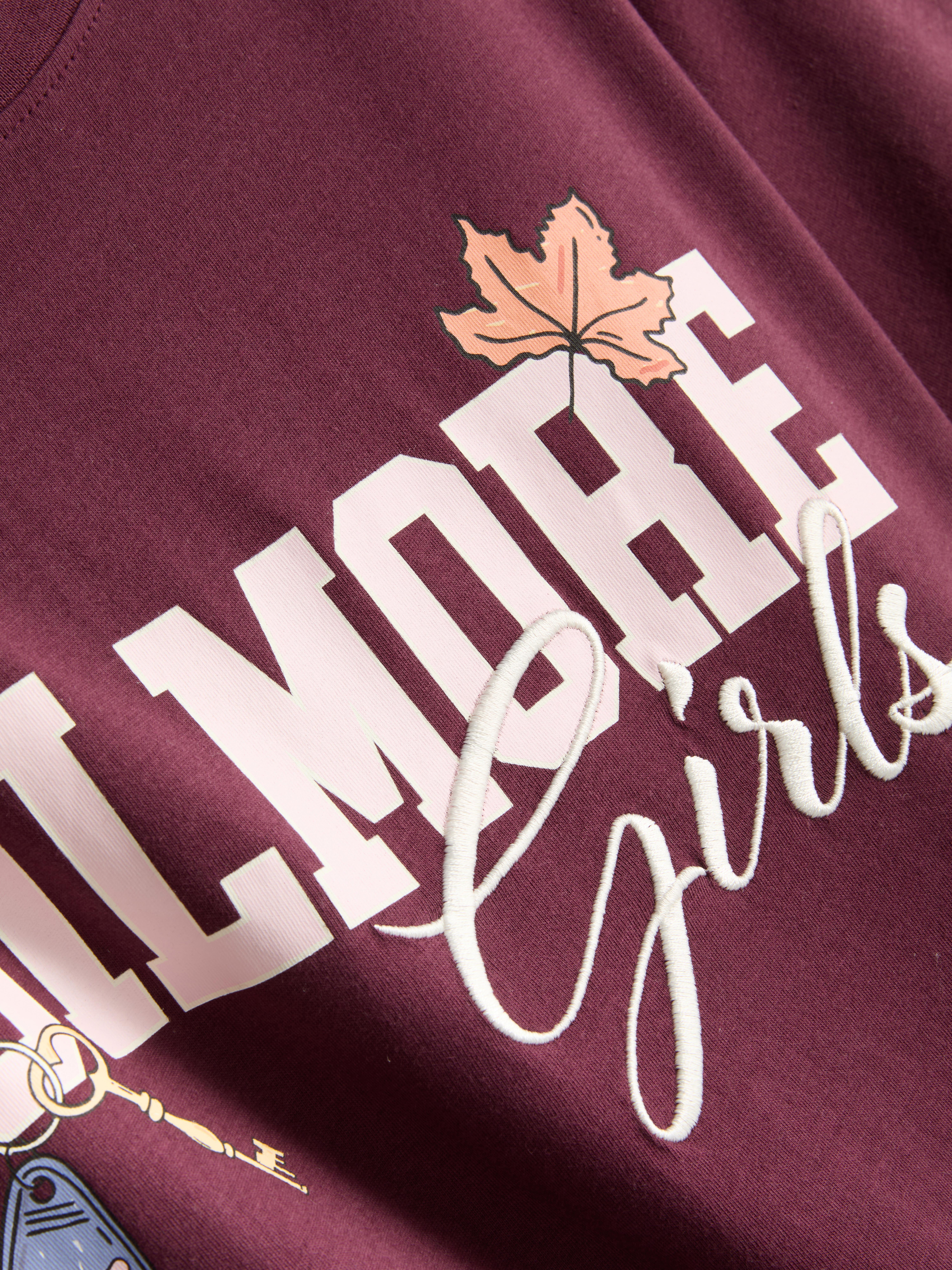 Gilmore Girls Pure Cotton Graphic Pajama Top