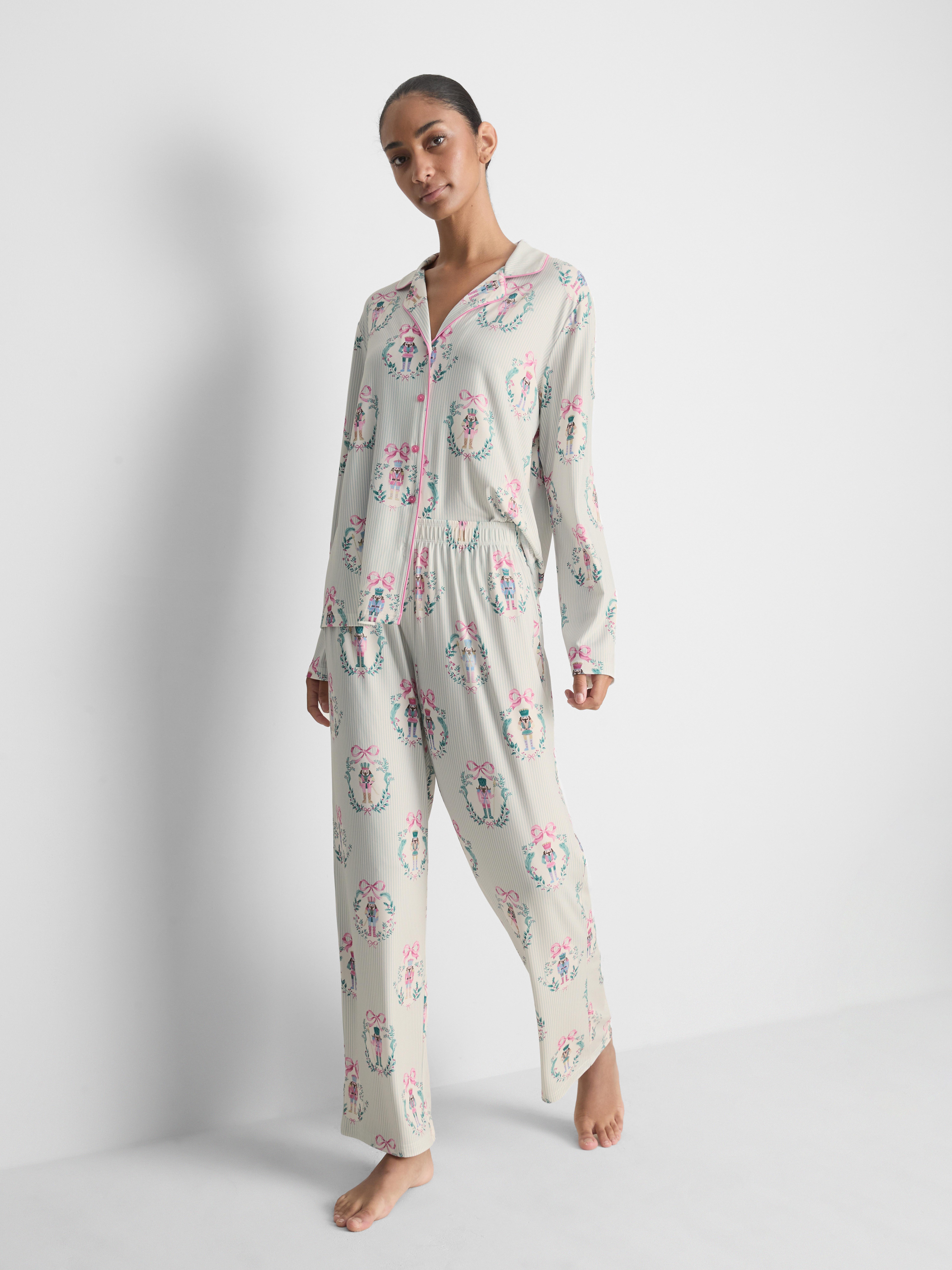 Women's Nutcracker Christmas Twinning Boyfriend Pyjamas