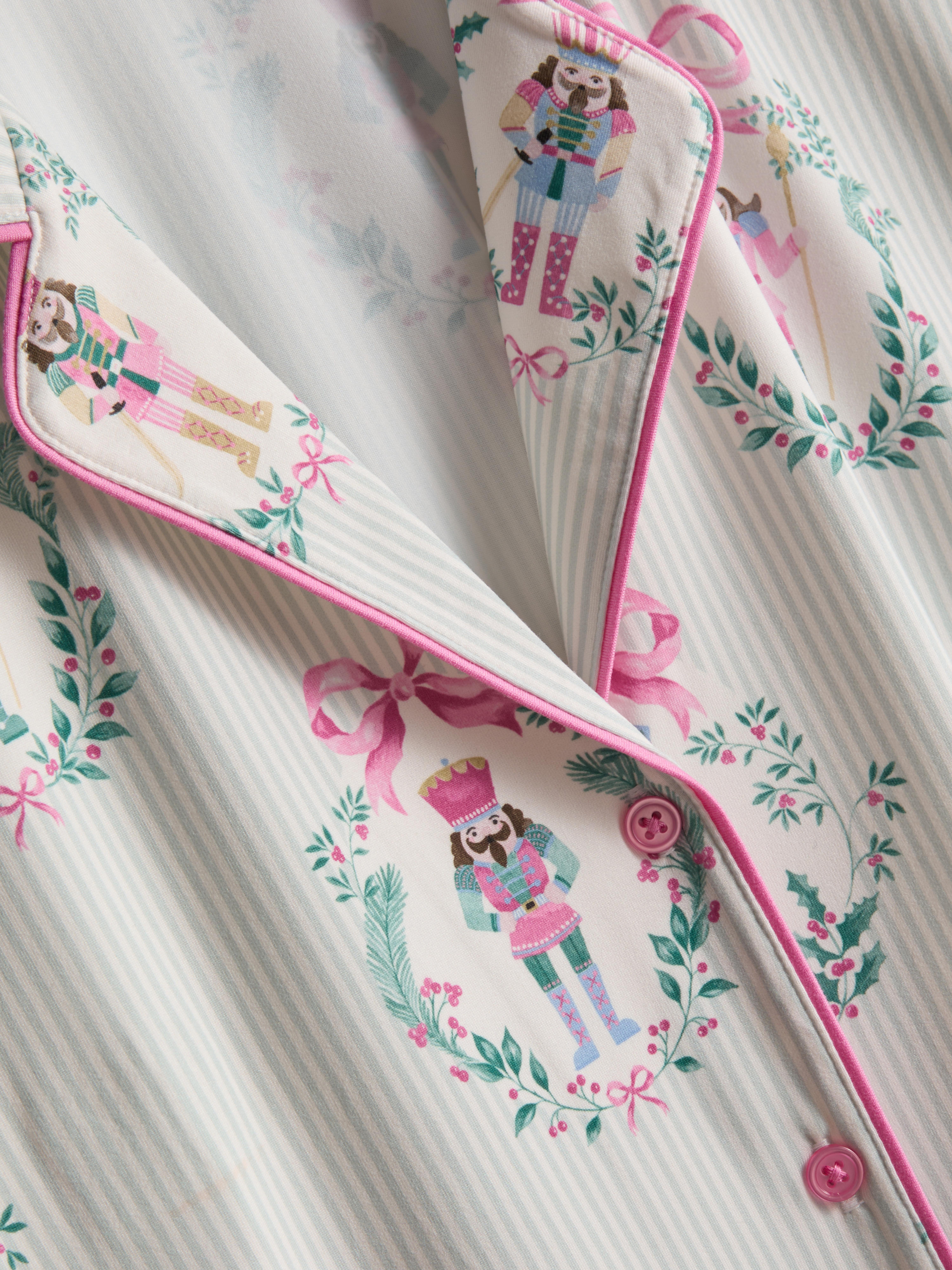 Women's Nutcracker Christmas Twinning Boyfriend Pyjamas