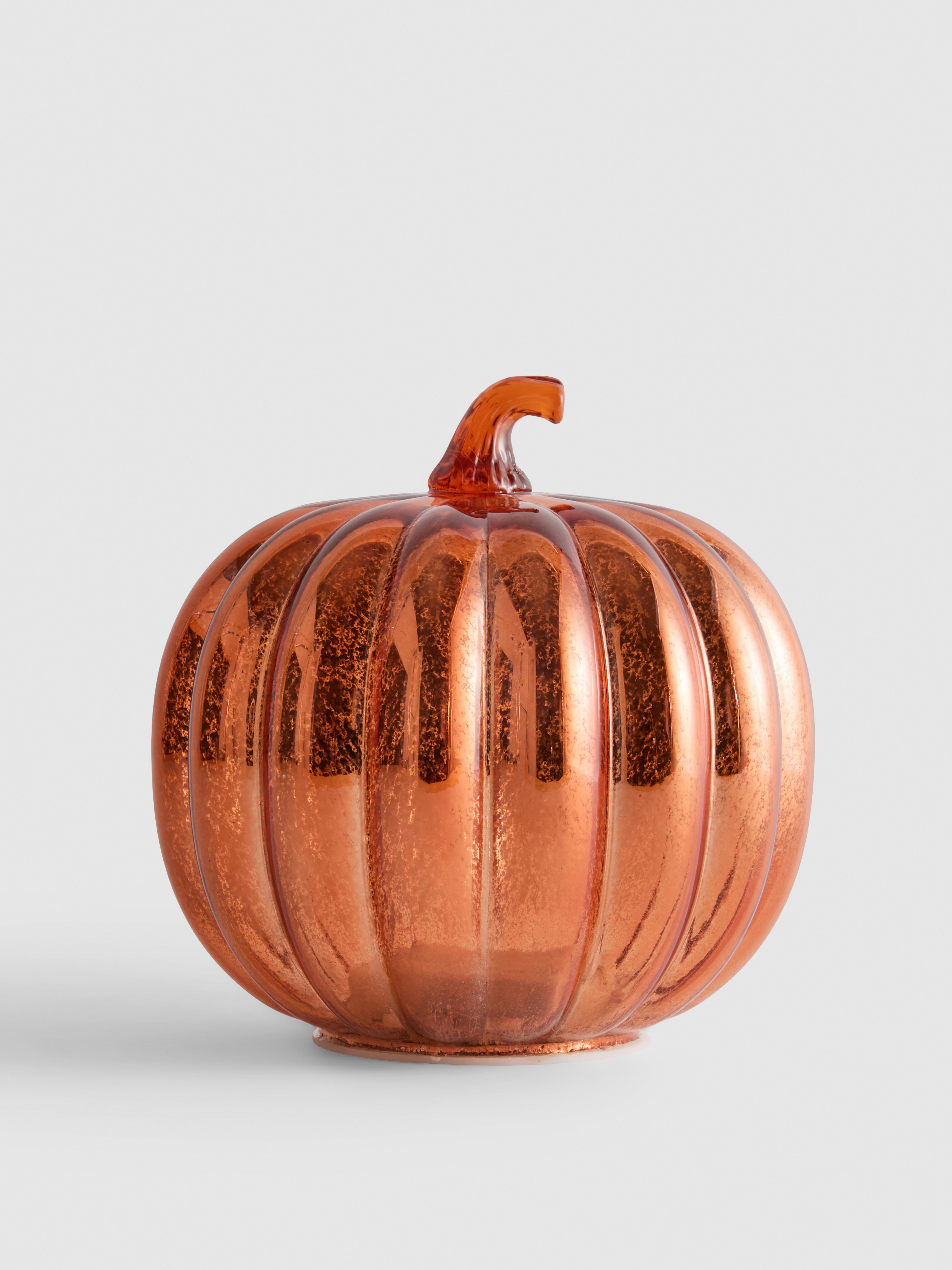 Light-Up Pumpkin Decoration